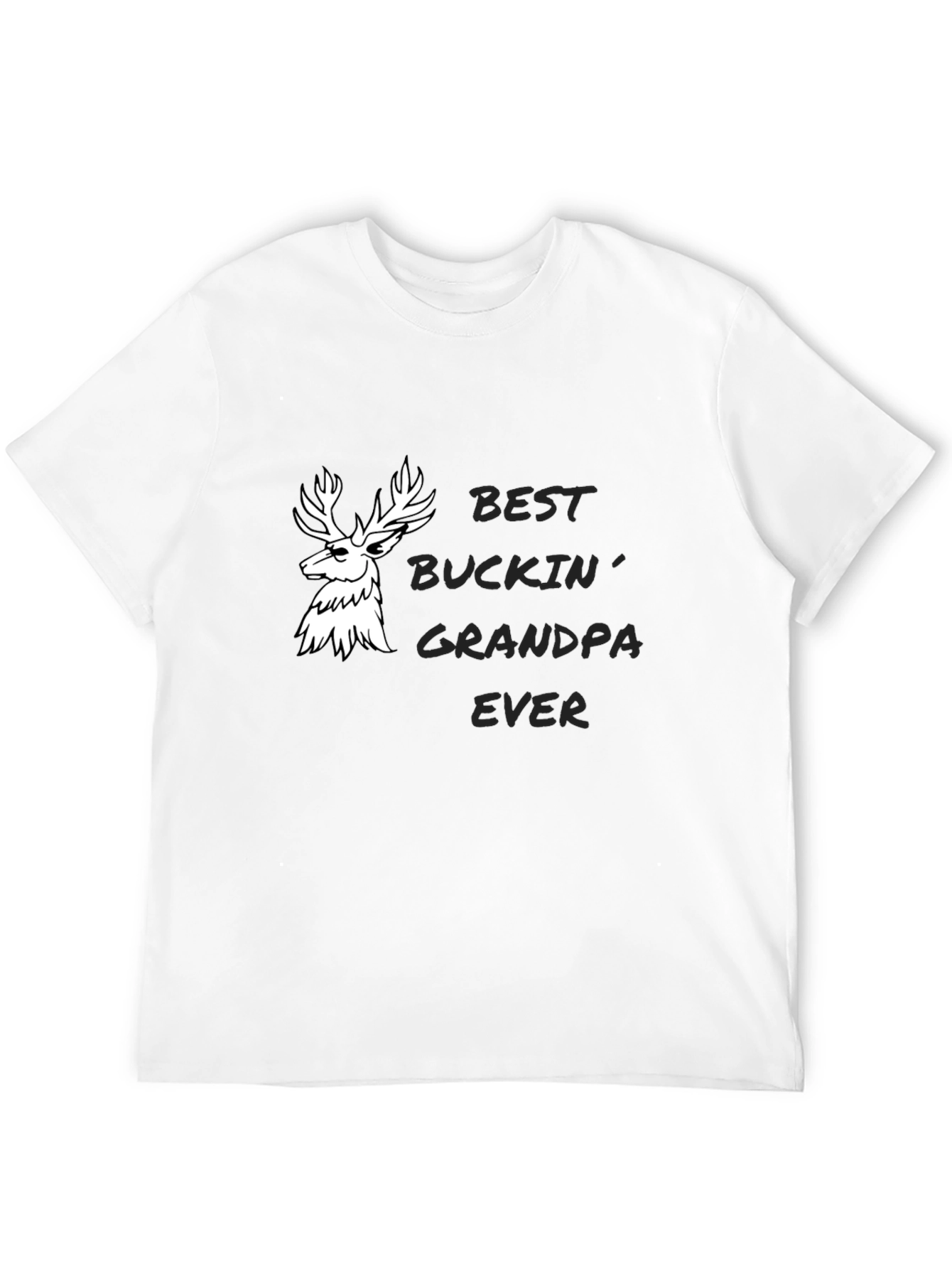 Best Buckin Grandpa Ever Graphic Tee