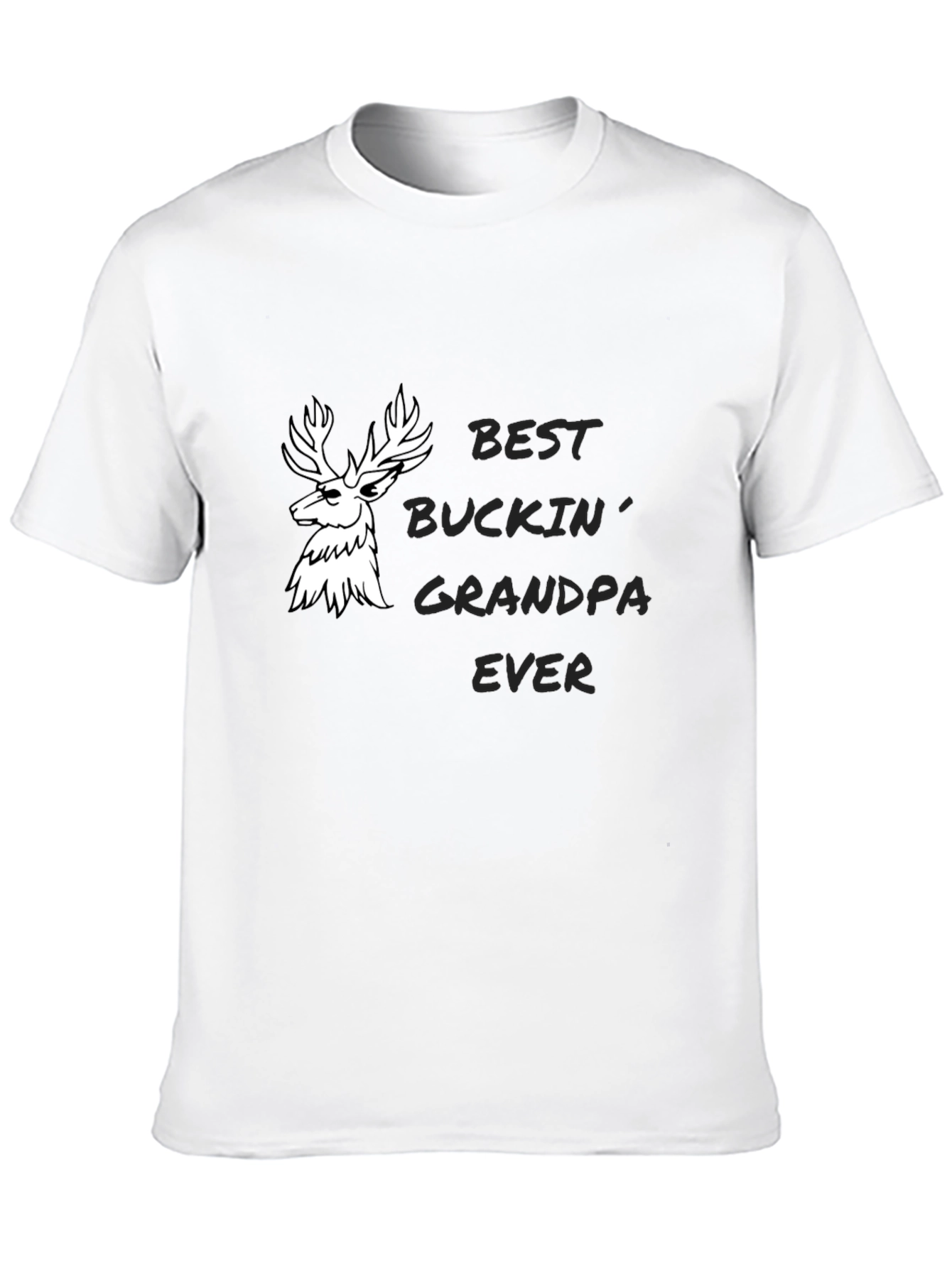 Best Buckin Grandpa Ever Graphic Tee