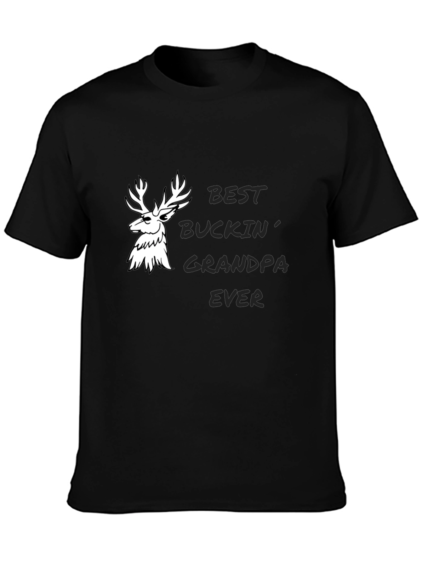 Best Buckin Grandpa Ever Graphic Tee