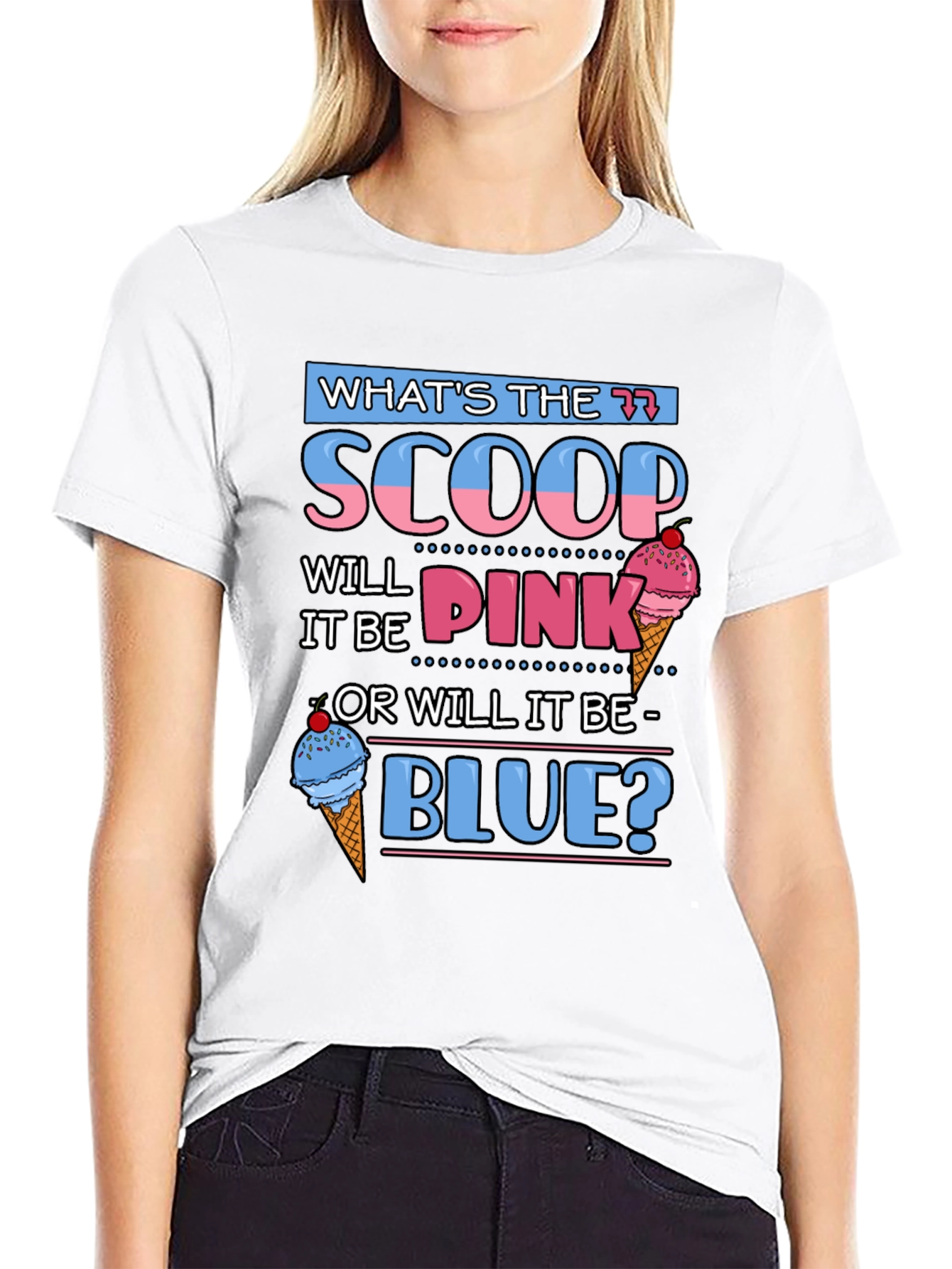 Gender Reveal Whats The Scoop? T-Shirt