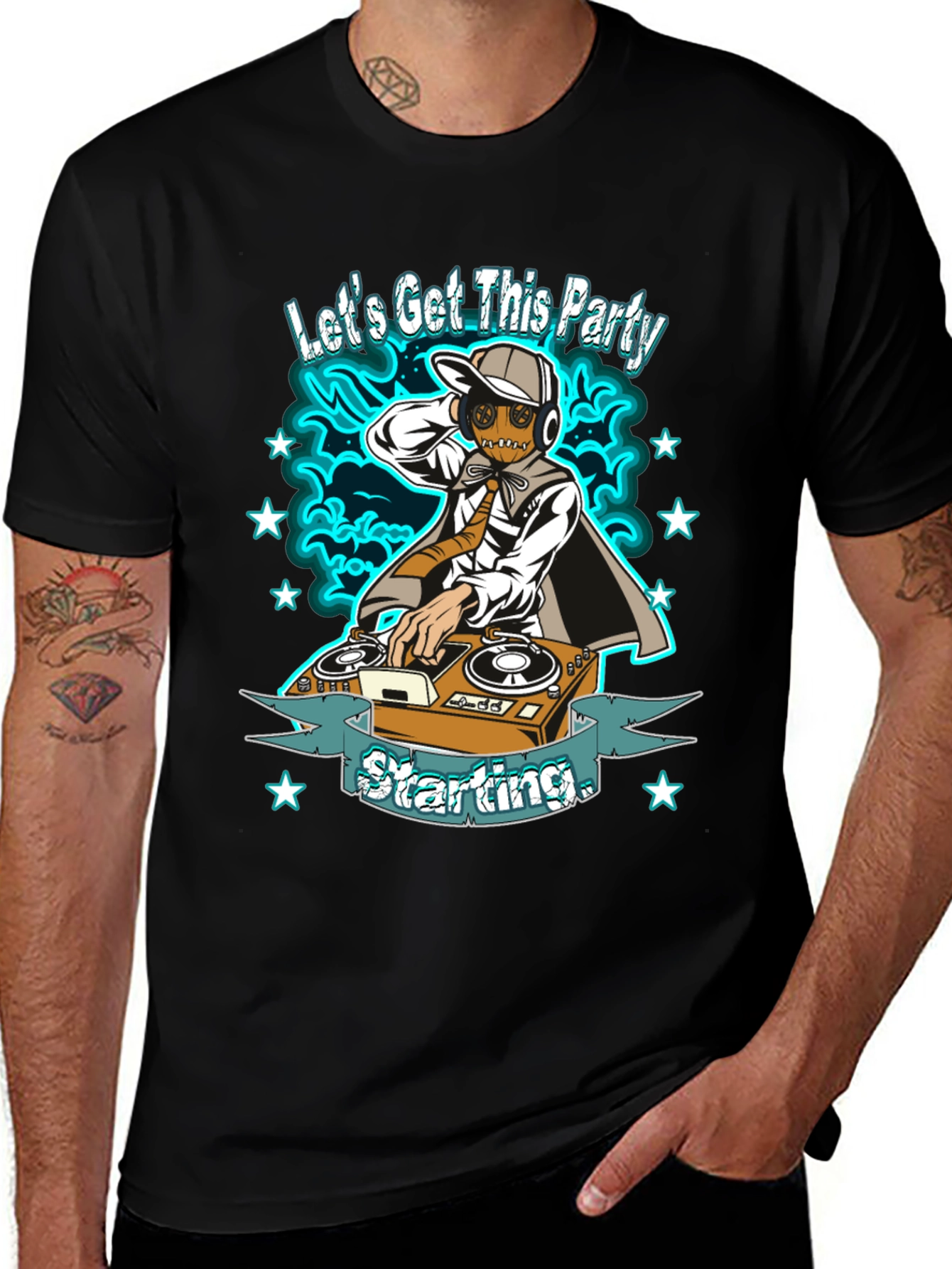 Party DJ Graphic T-Shirt