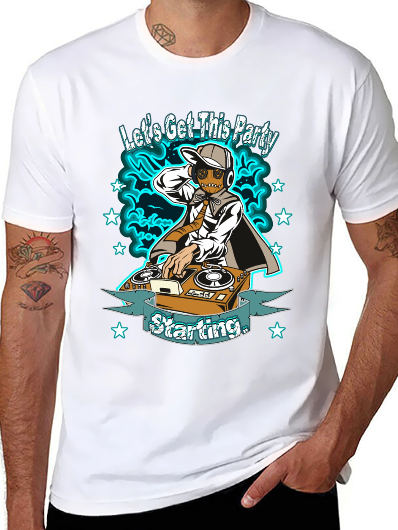 Party DJ Graphic T-Shirt