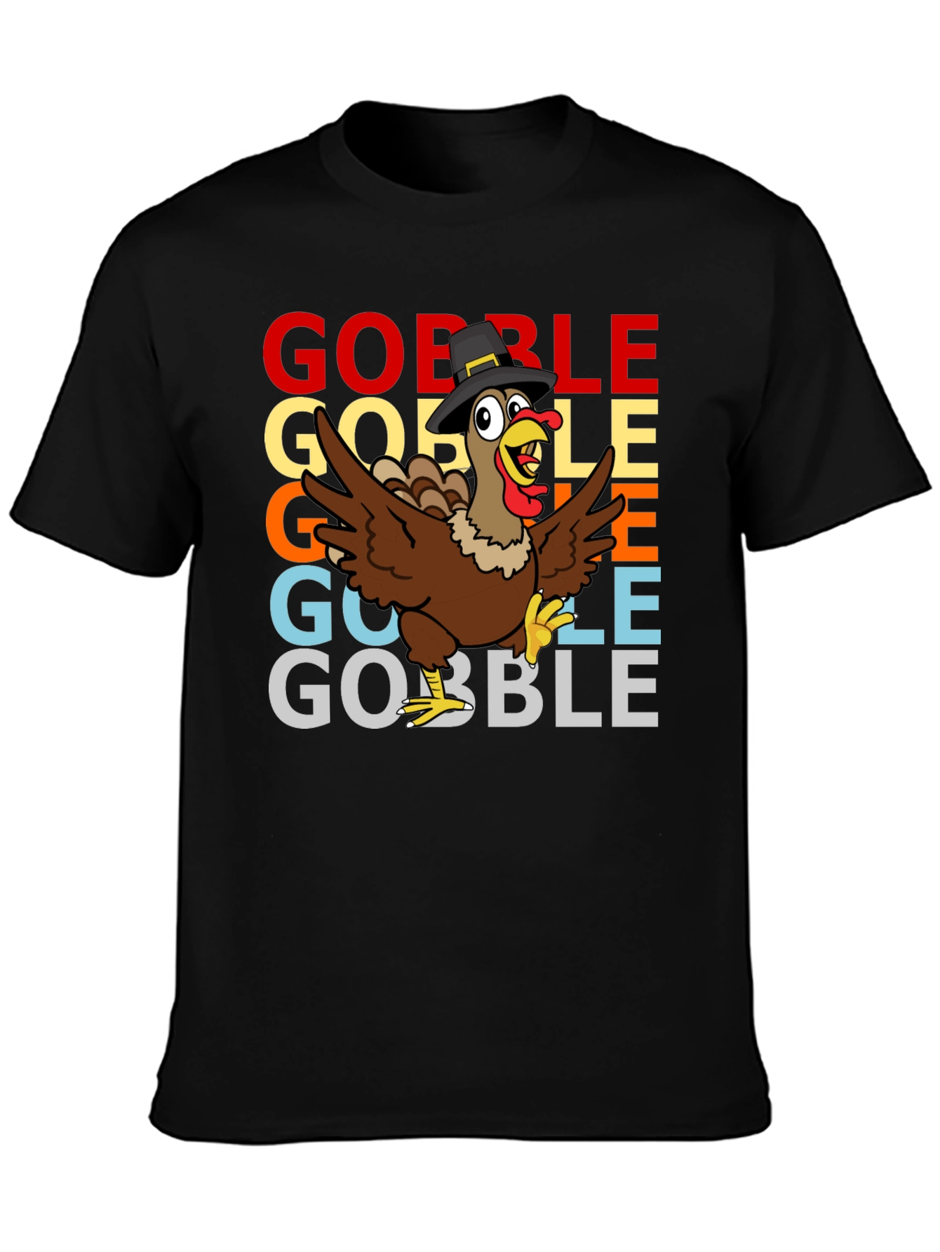 Funny Thanksgiving Turkey Gobble T-Shirt