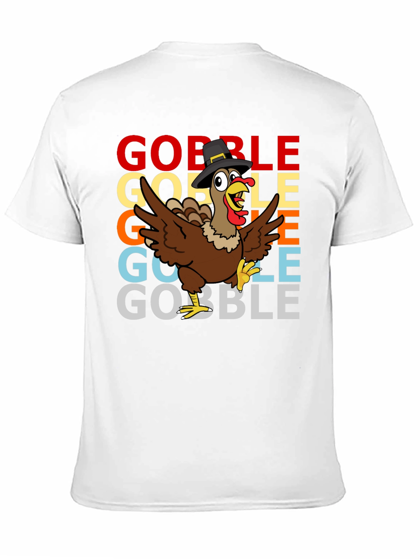Funny Thanksgiving Turkey Gobble T-Shirt