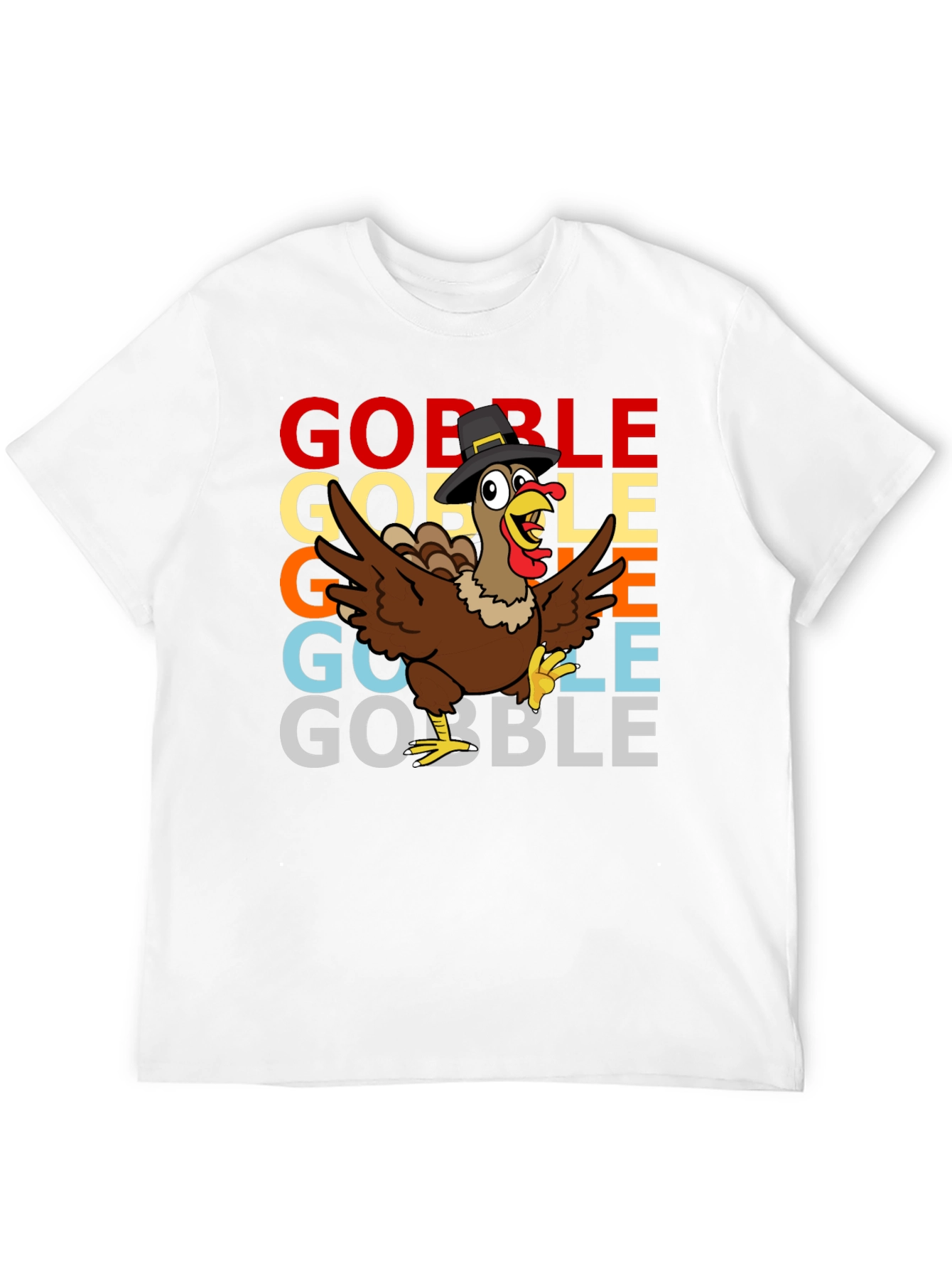 Funny Thanksgiving Turkey Gobble T-Shirt