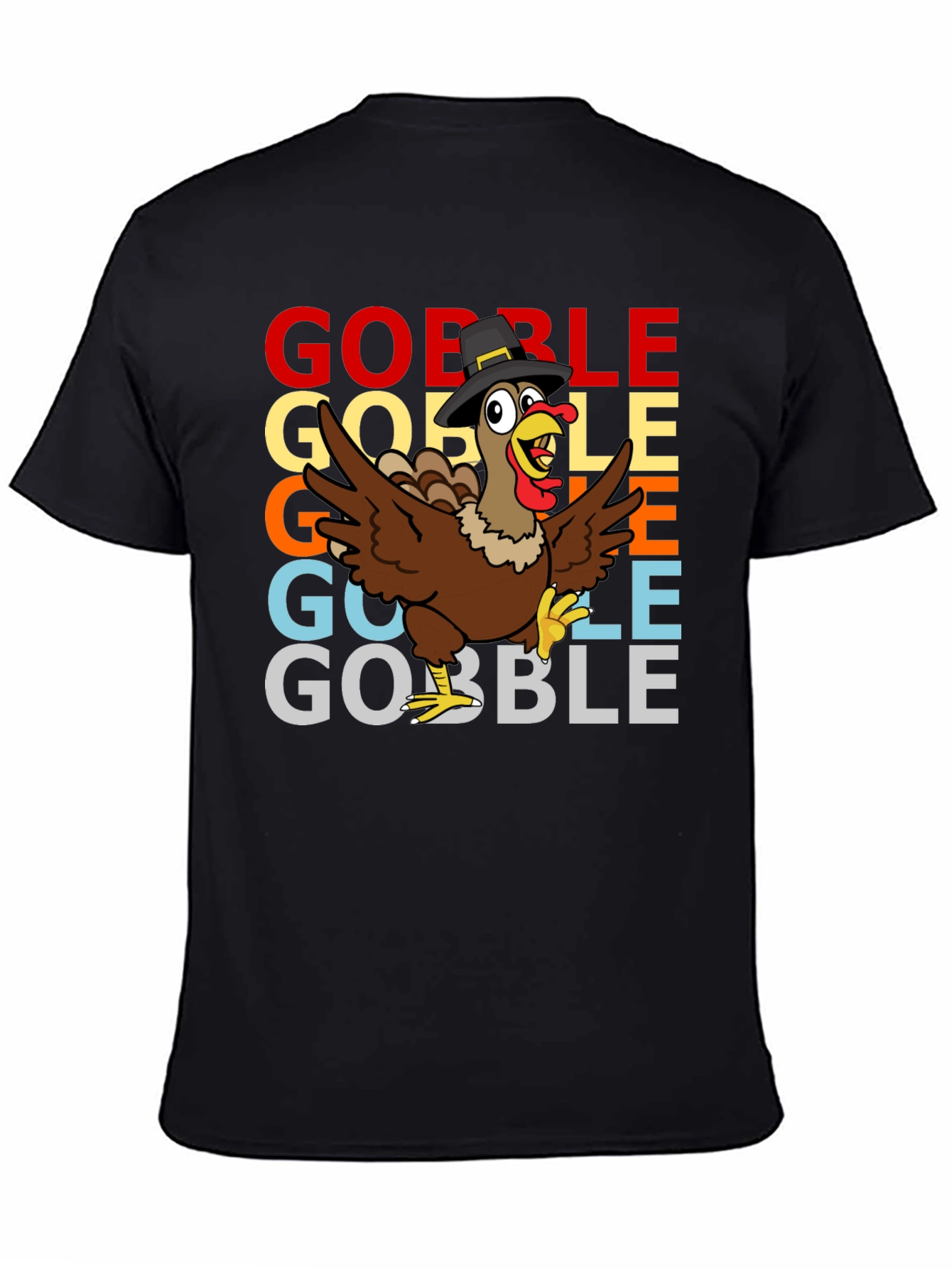 Funny Thanksgiving Turkey Gobble T-Shirt
