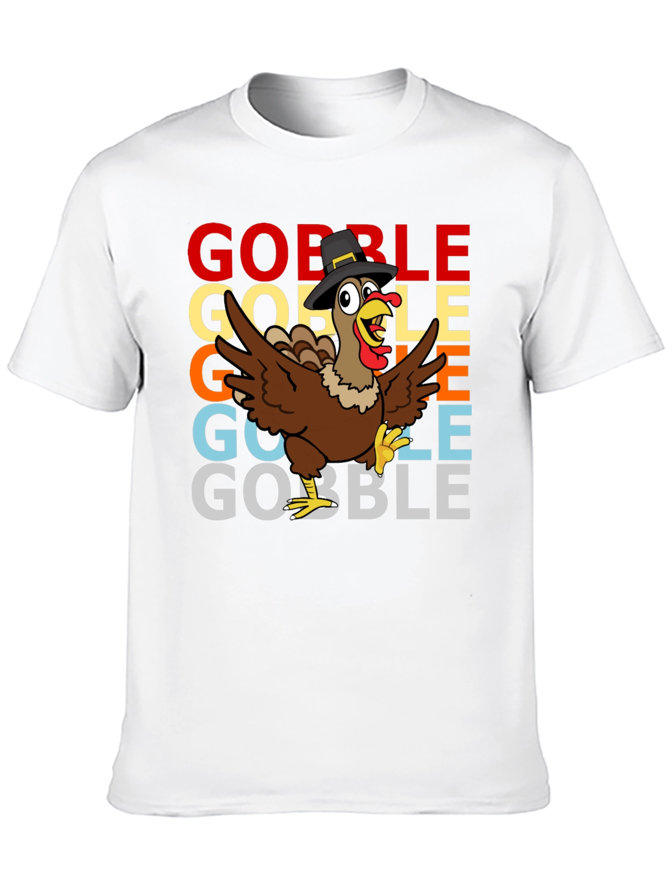 Funny Thanksgiving Turkey Gobble T-Shirt