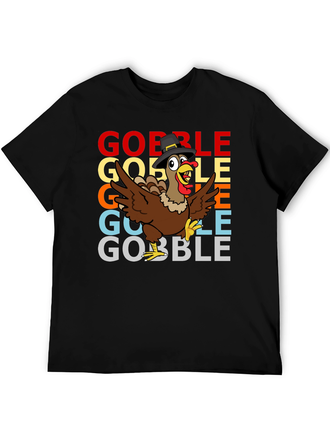 Funny Thanksgiving Turkey Gobble T-Shirt