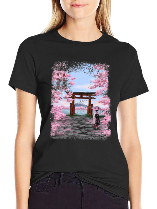 Cherry Blossom T-Shirt Japan Style