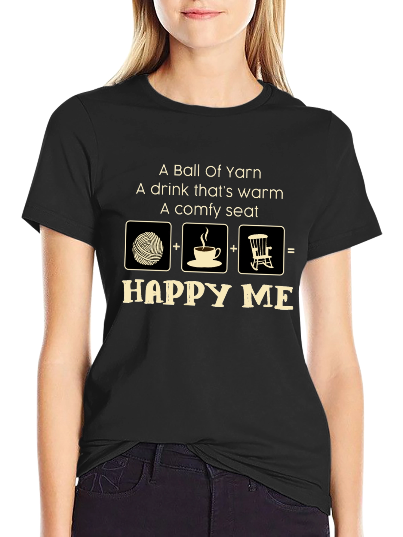Happy Me Yarn Lover T-Shirt