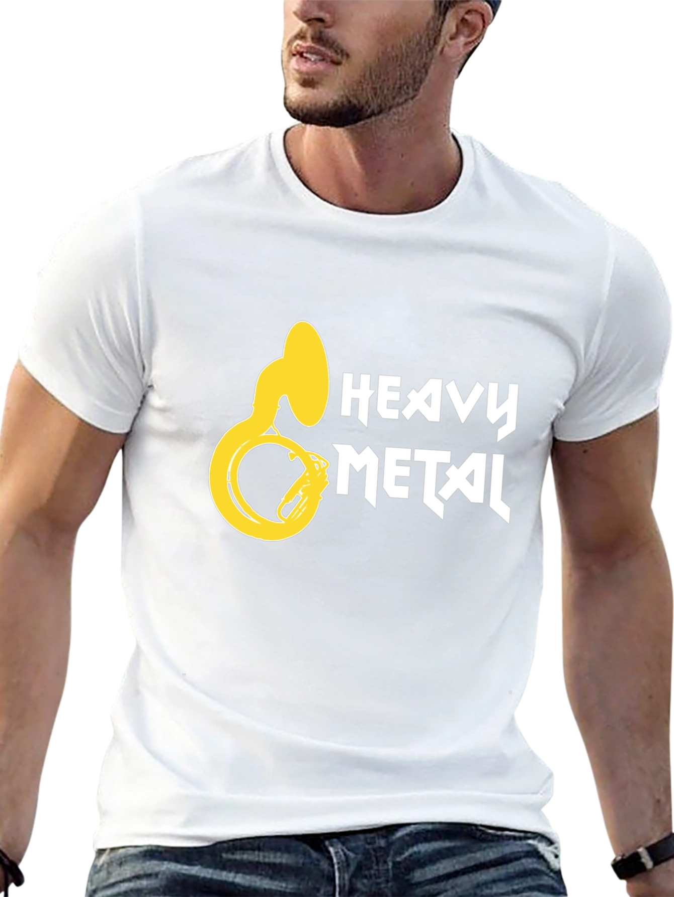 Heavy Metal Tuba T-Shirt - Black