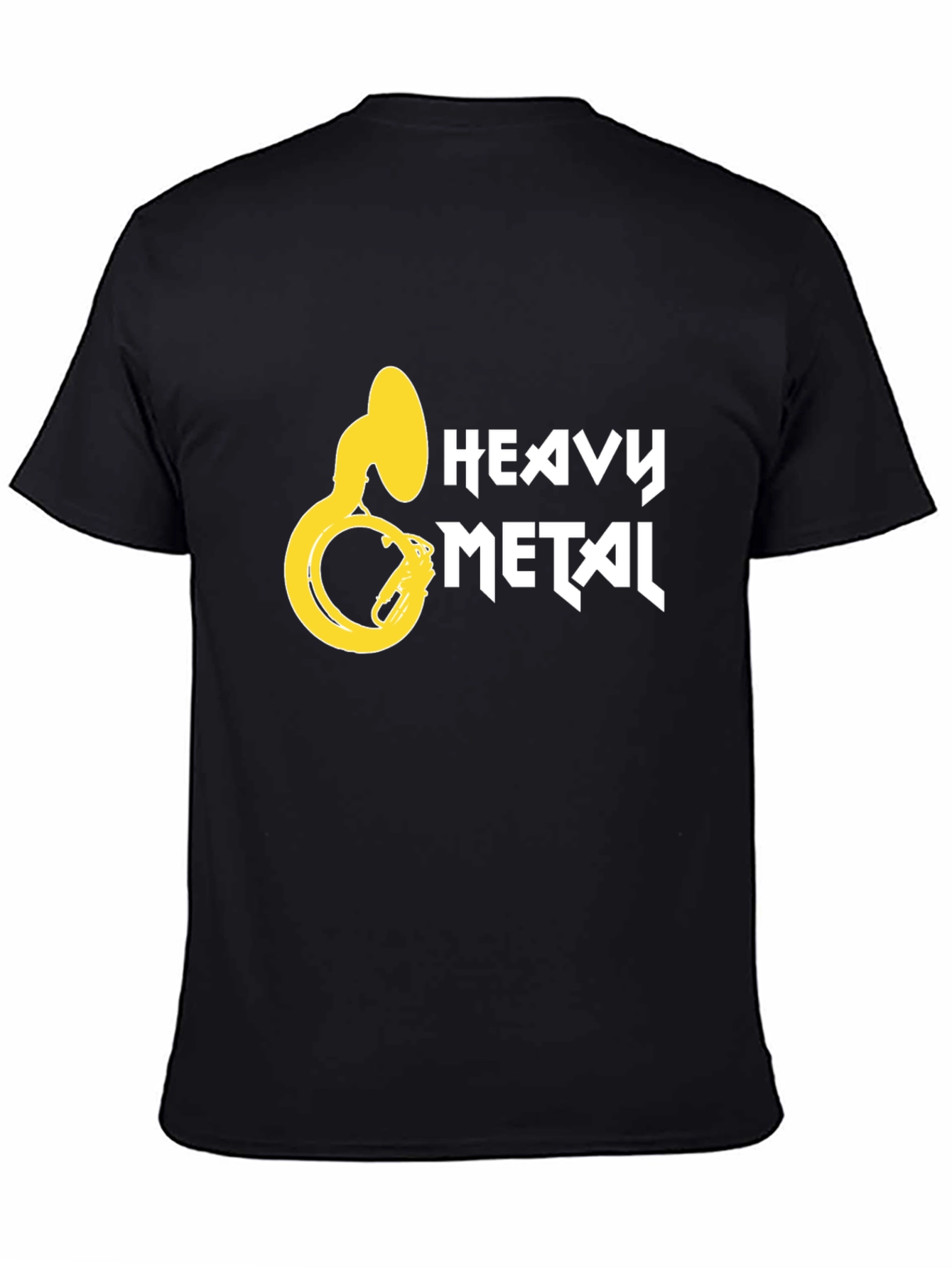 Heavy Metal Tuba T-Shirt - Black