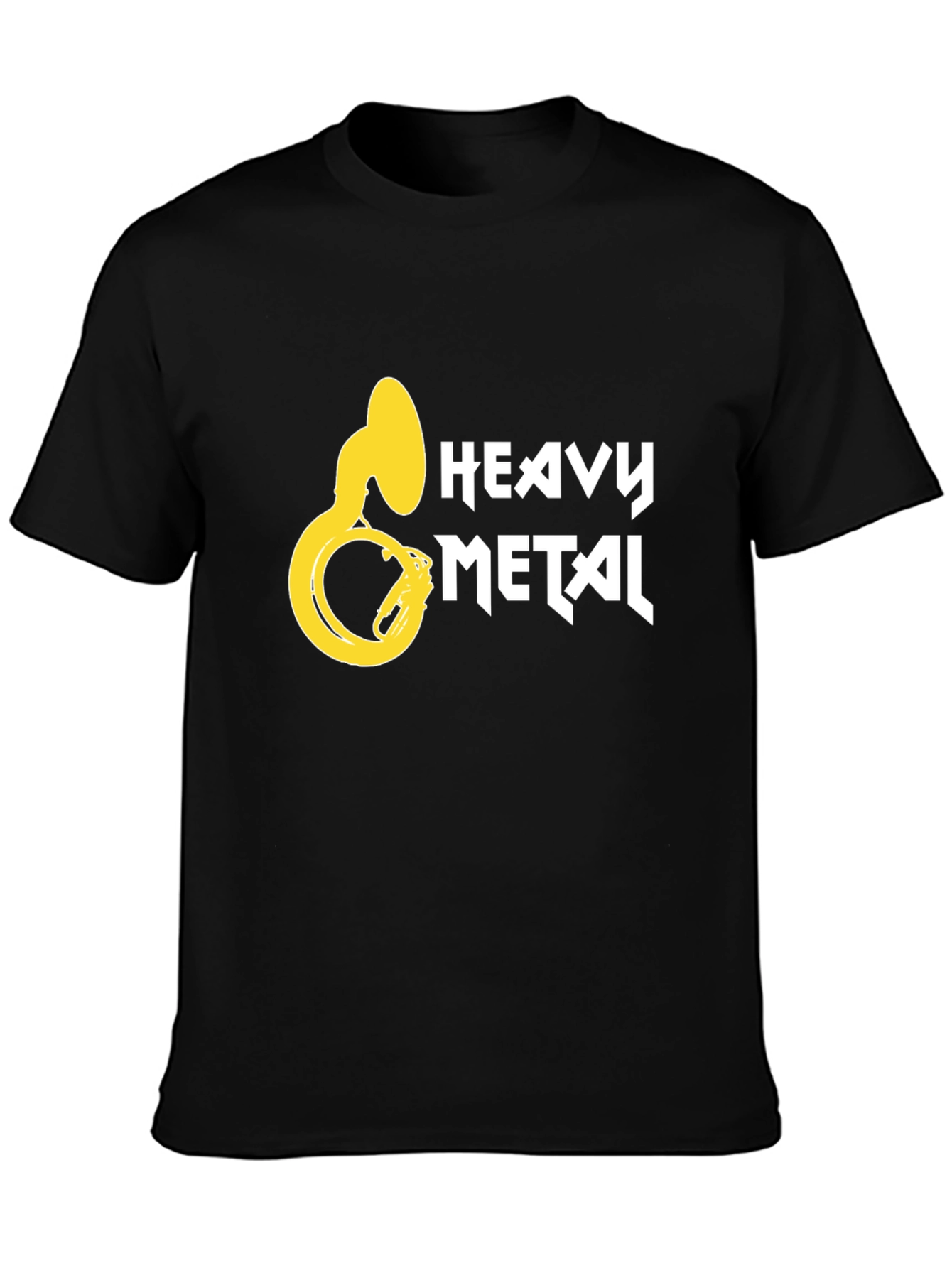 Heavy Metal Tuba T-Shirt - Black