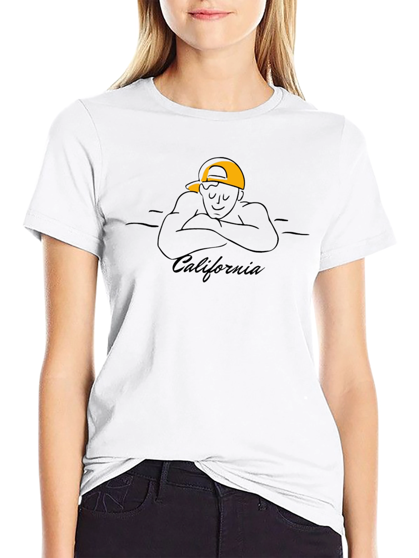 California Dreaming Graphic Tee - Black