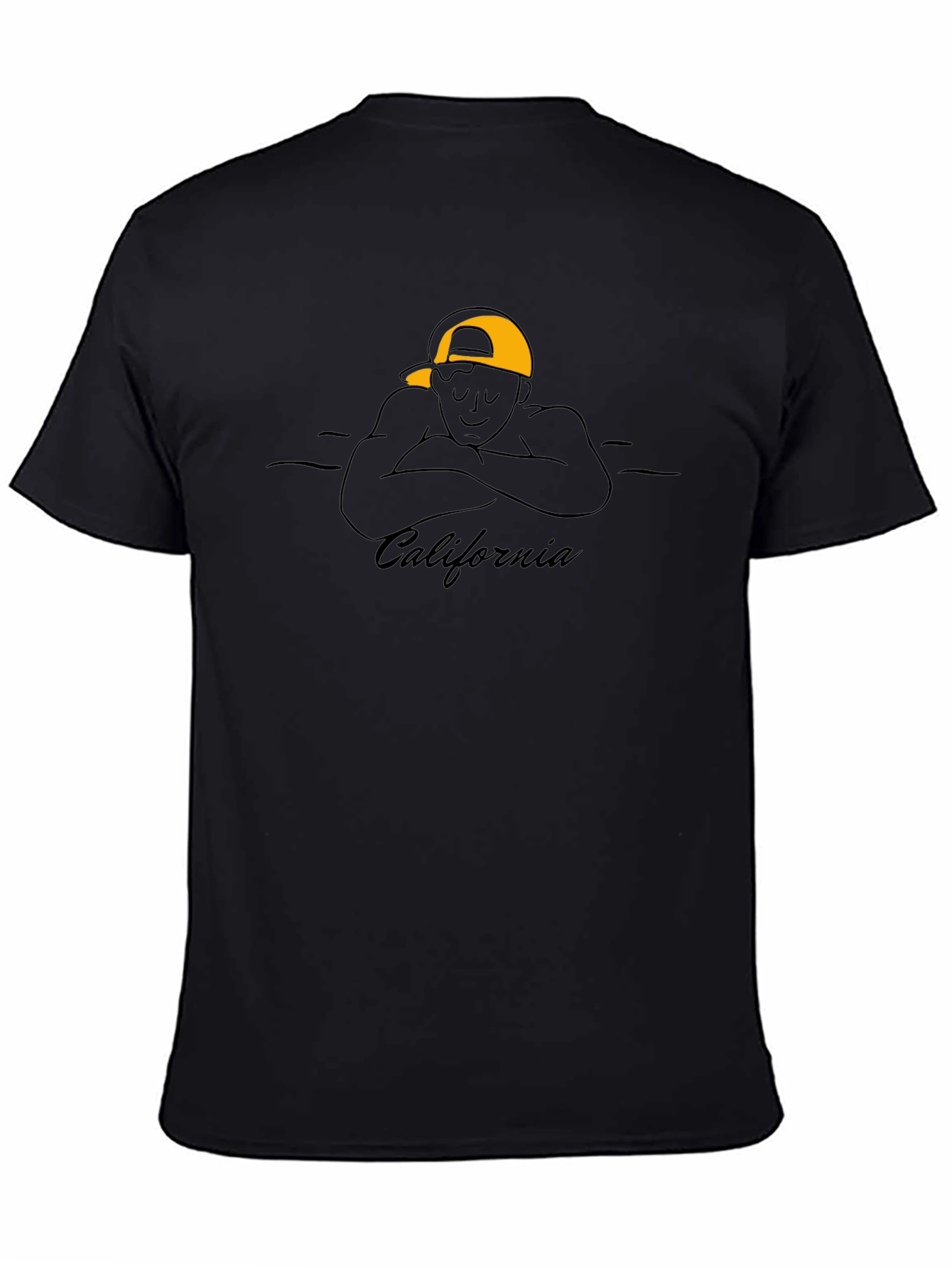 California Dreaming Graphic Tee - Black