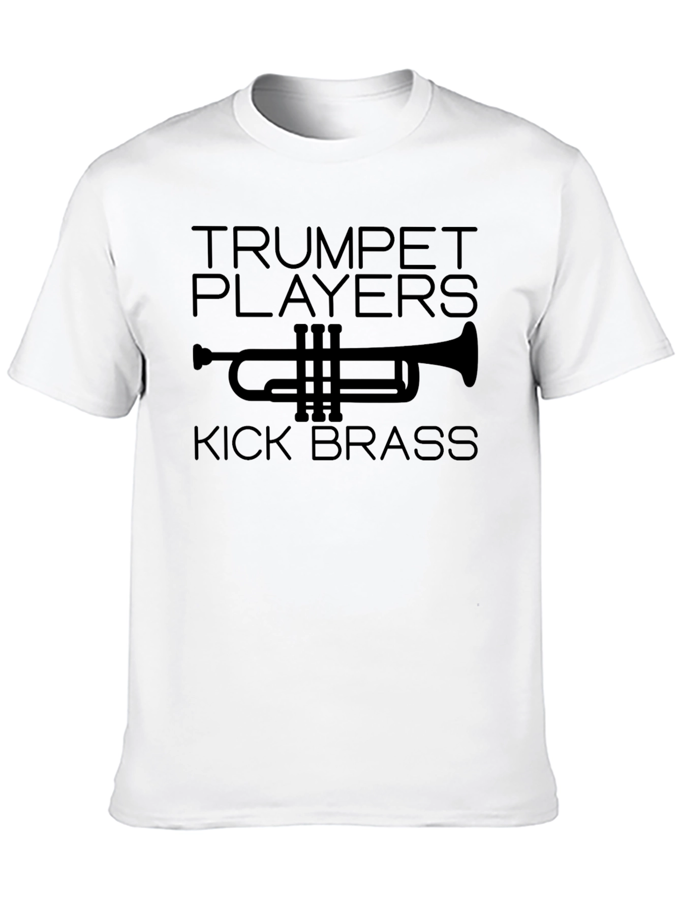 Trumpet Players Kick Brass Graphic Tee