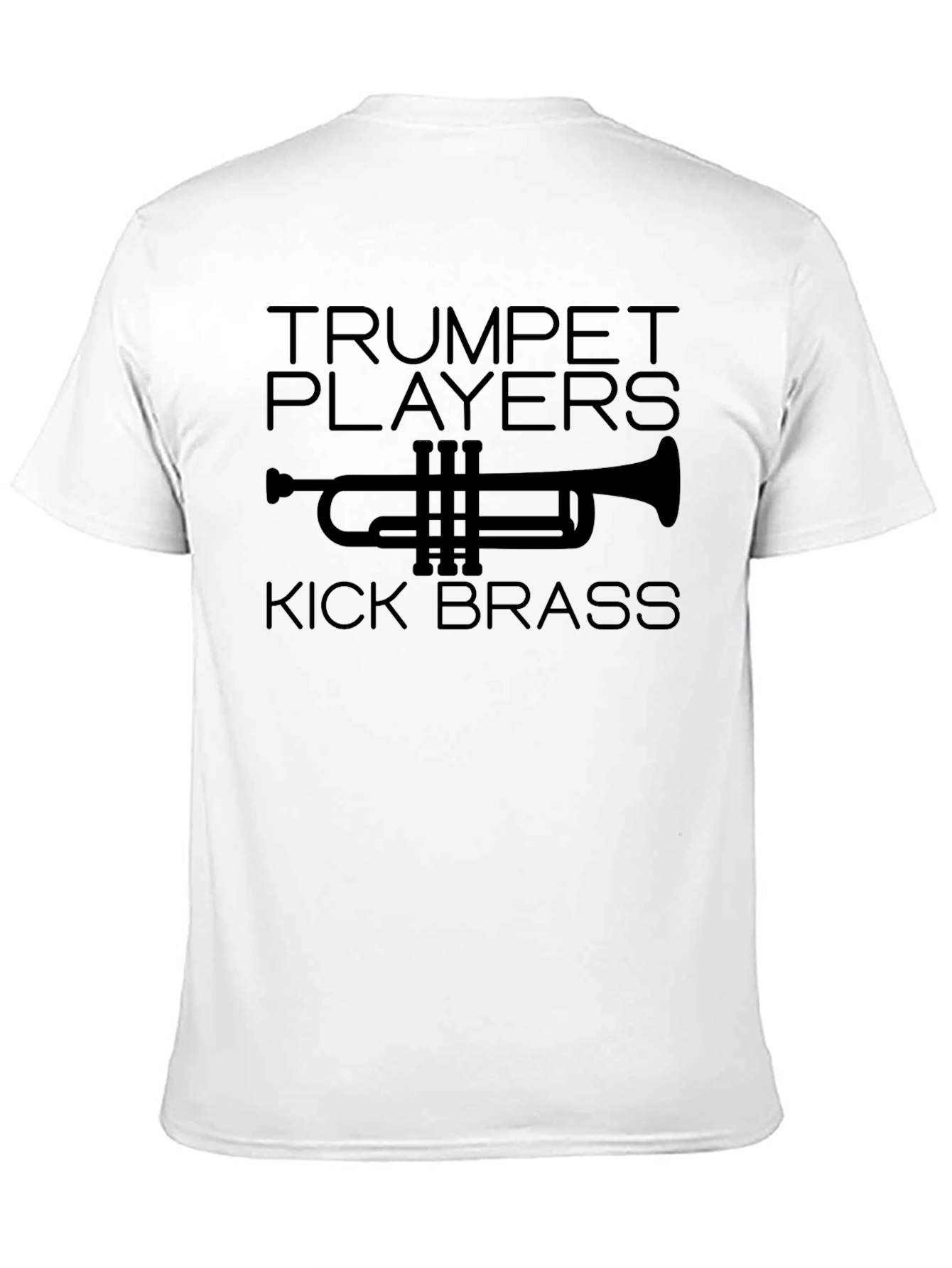 Trumpet Players Kick Brass Graphic Tee