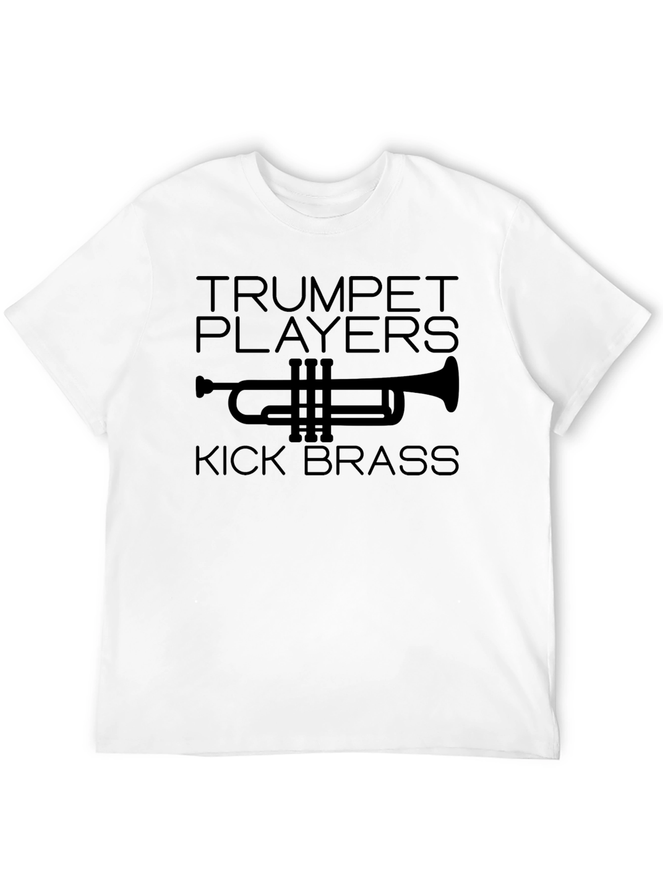 Trumpet Players Kick Brass Graphic Tee