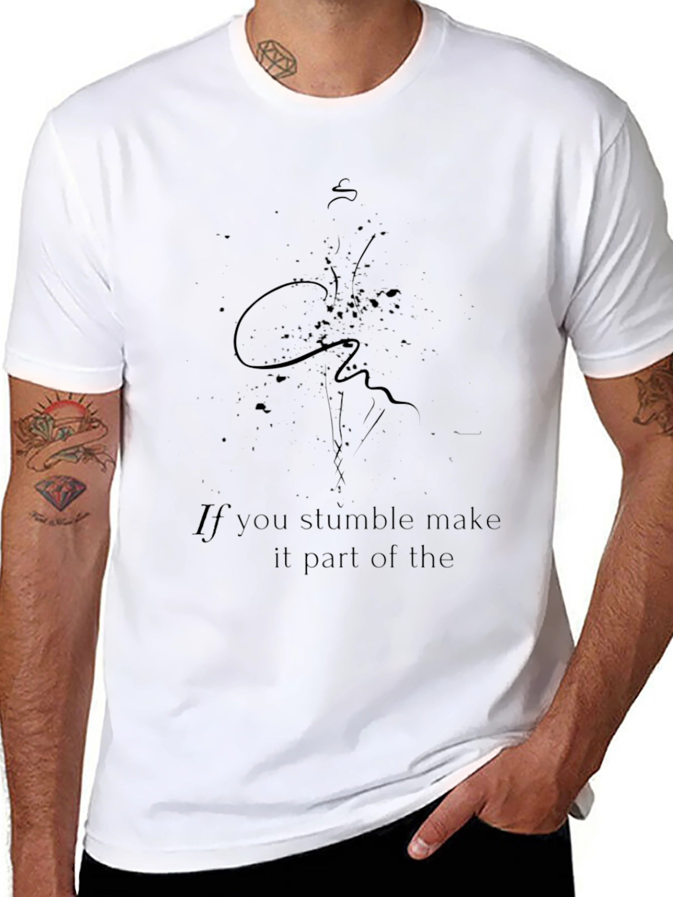 Inspirational Dancer Graphic T-Shirt