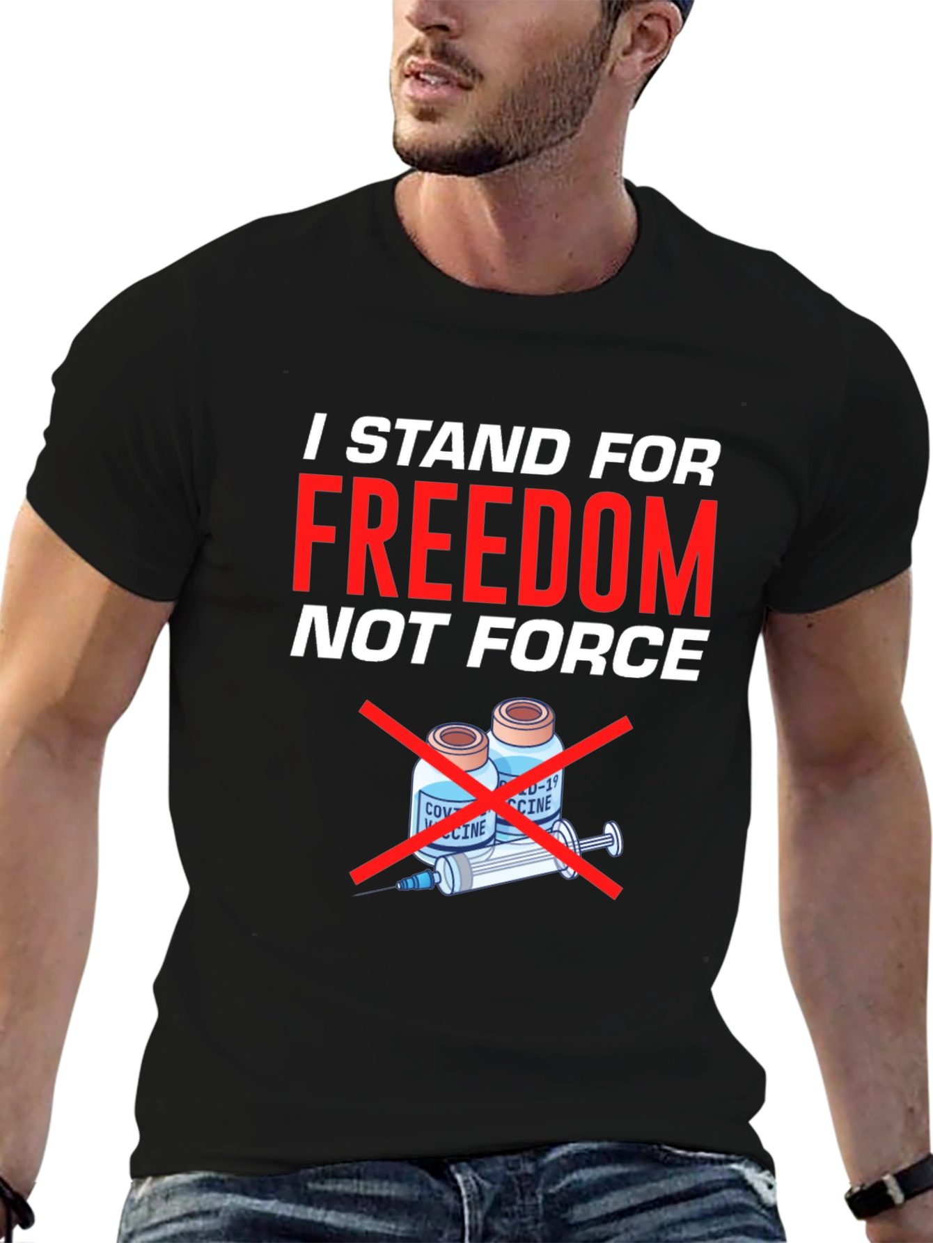 Freedom Not Force T-Shirt - Anti Vaccine Tee