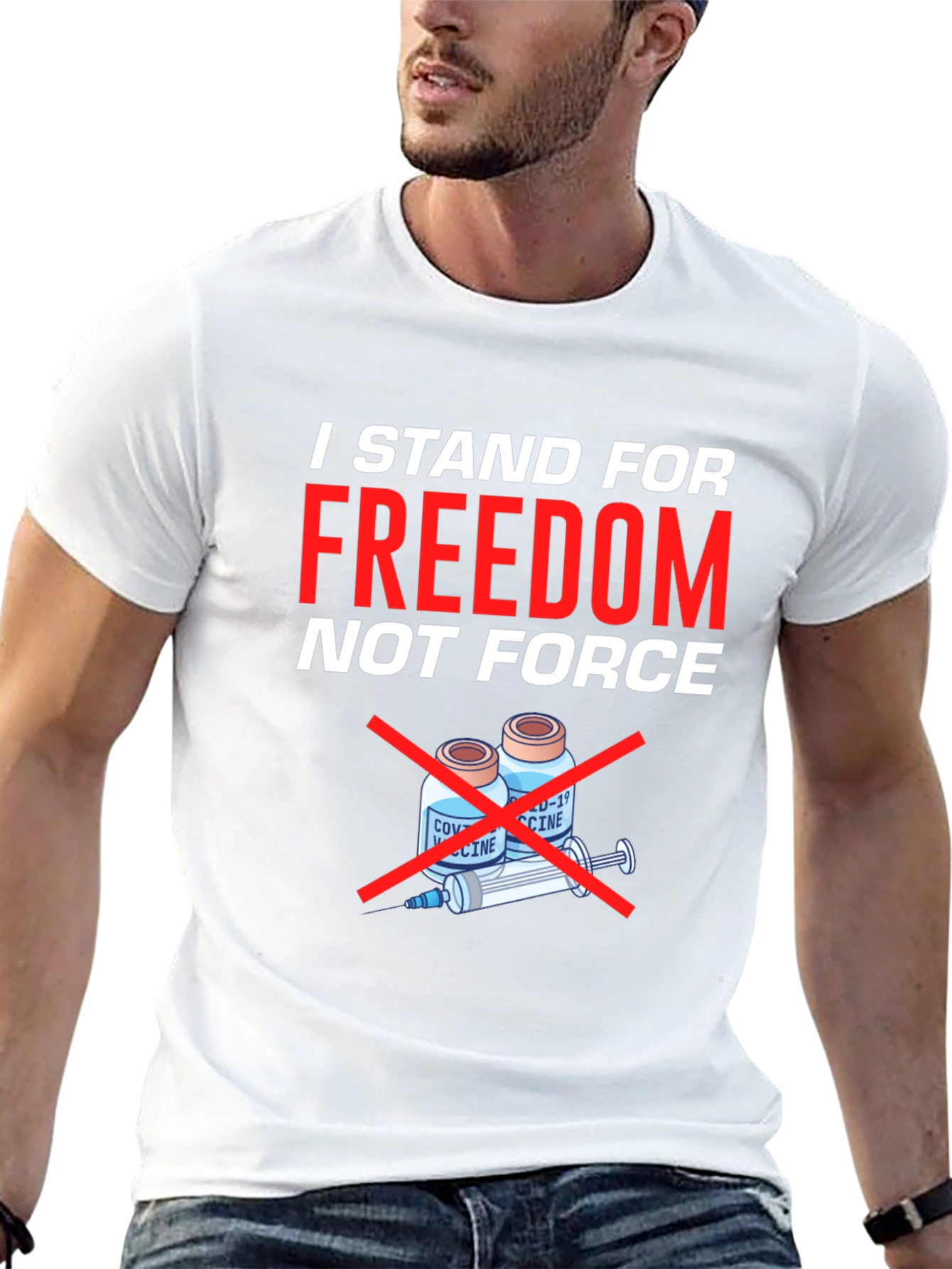 Freedom Not Force T-Shirt - Anti Vaccine Tee