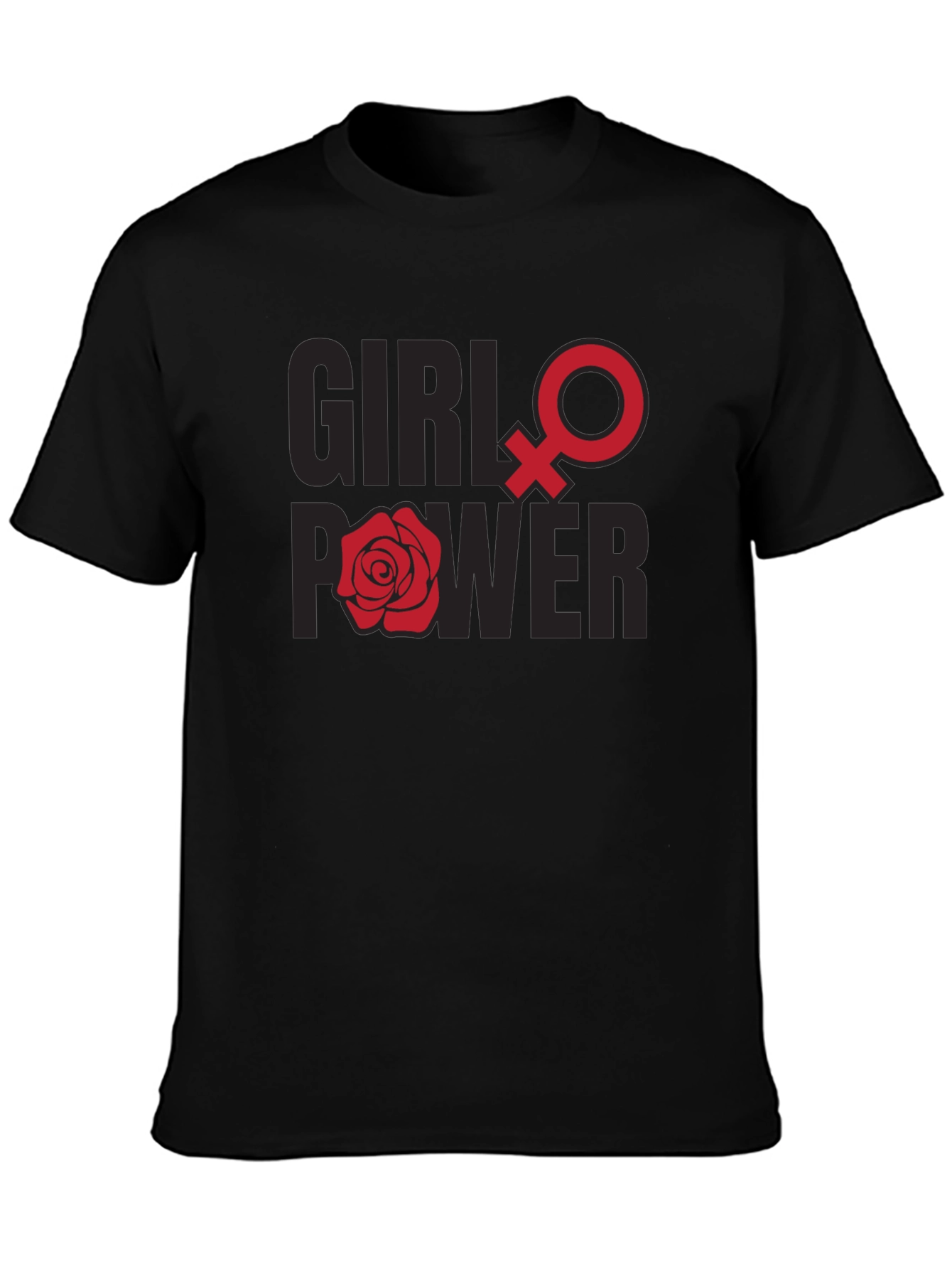 Girl Power T-Shirt - Feminist Symbol
