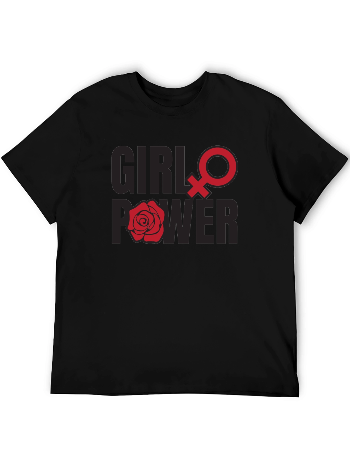 Girl Power T-Shirt - Feminist Symbol