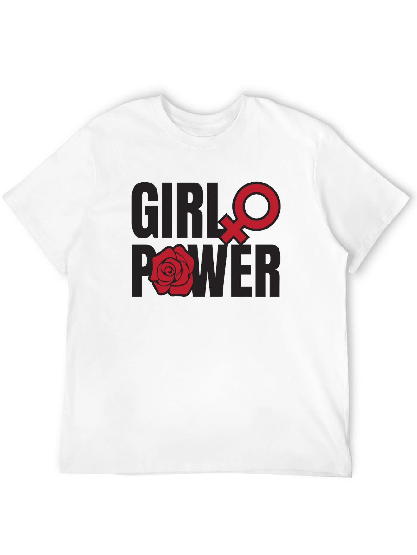 Girl Power T-Shirt - Feminist Symbol