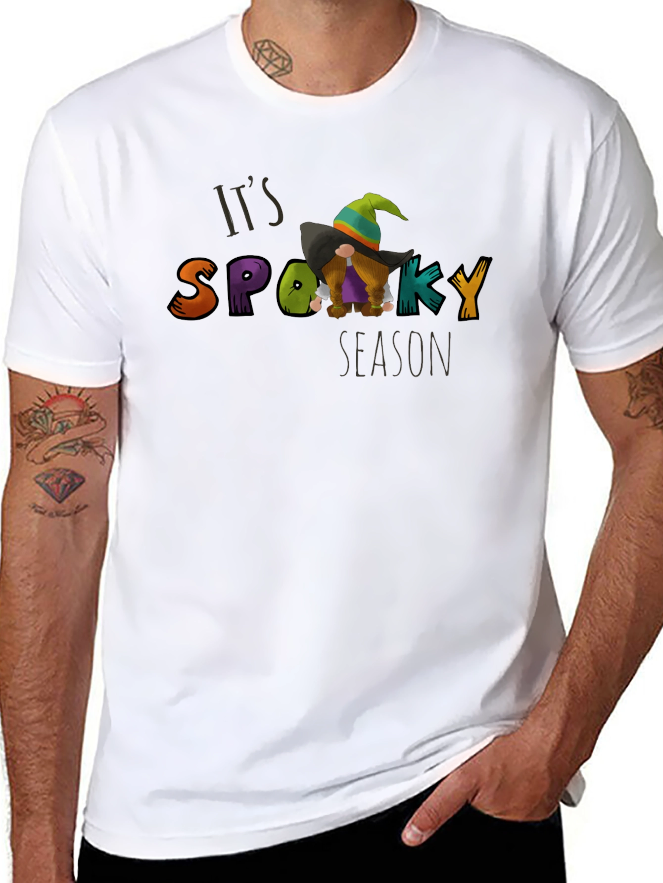 Its Spooky Season Black T-Shirt