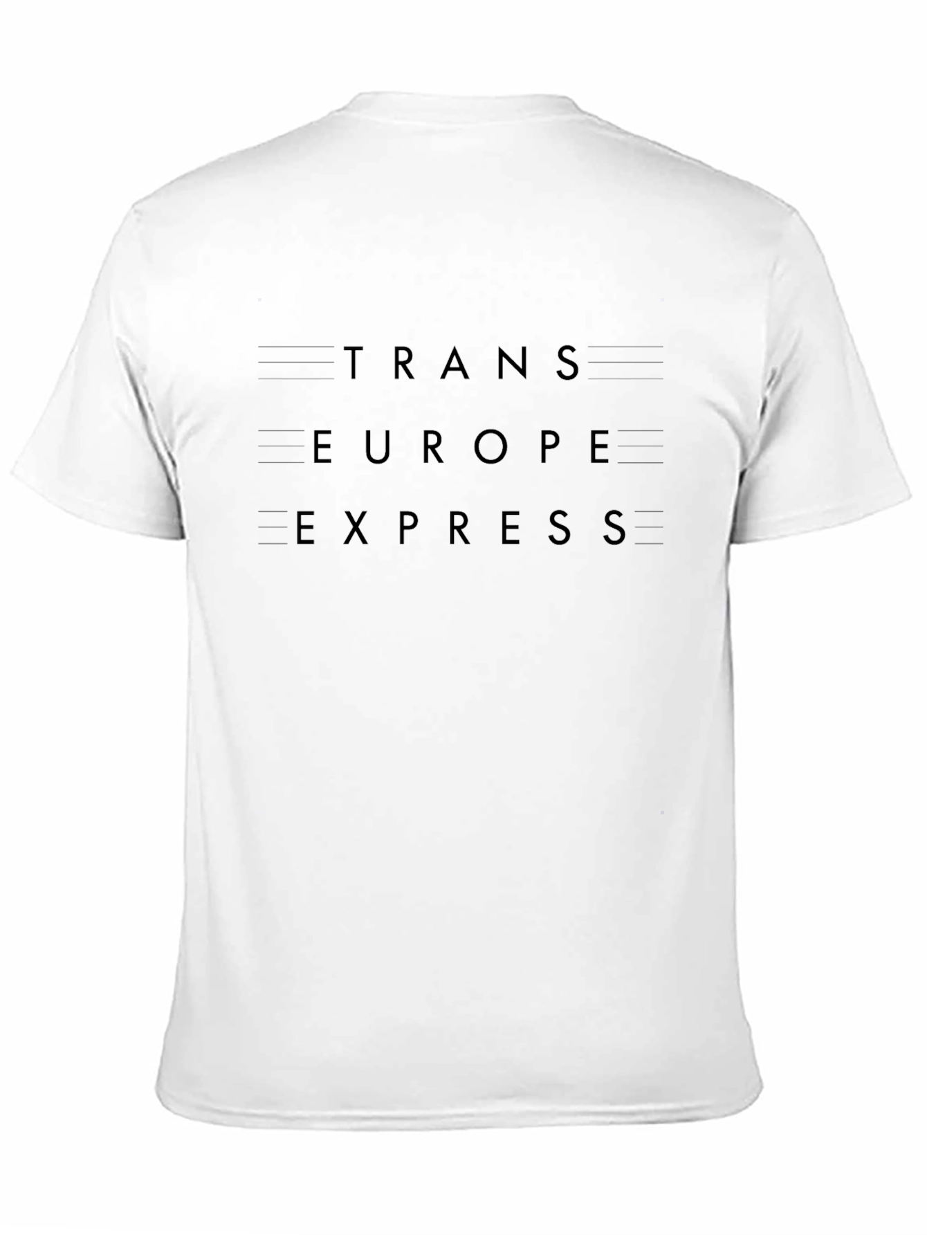 Trans Europe Express Black Graphic Tee