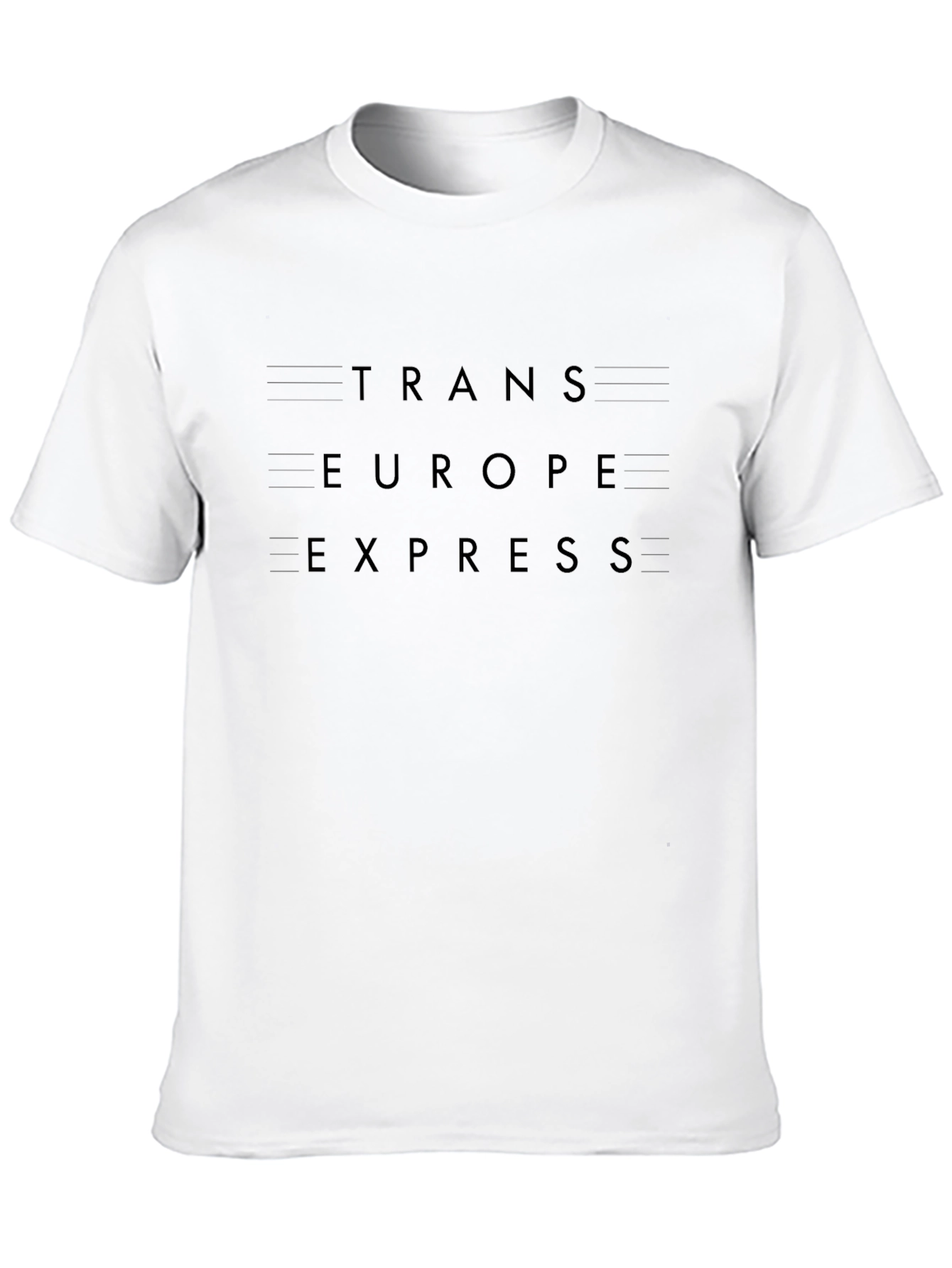 Trans Europe Express Black Graphic Tee