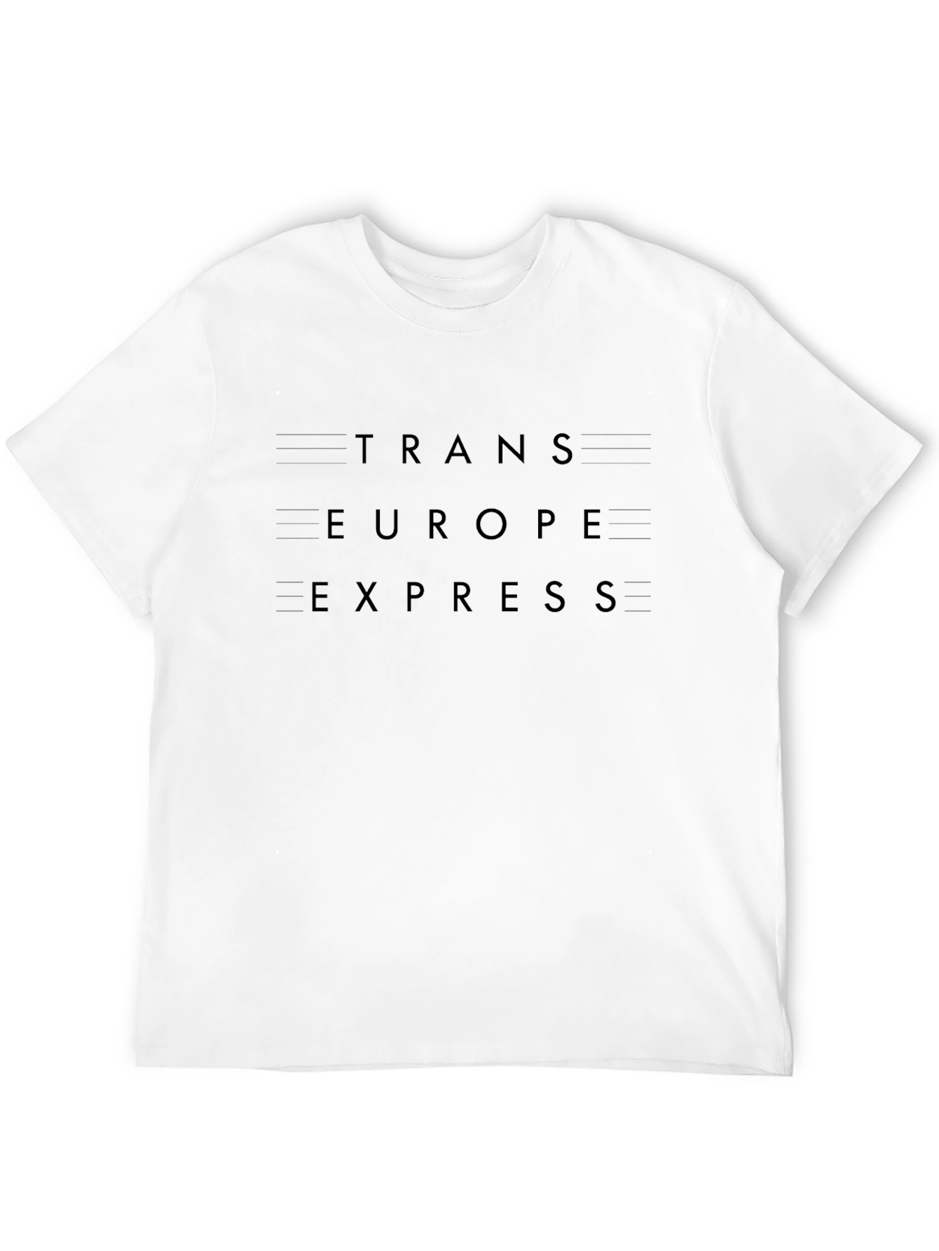 Trans Europe Express Black Graphic Tee