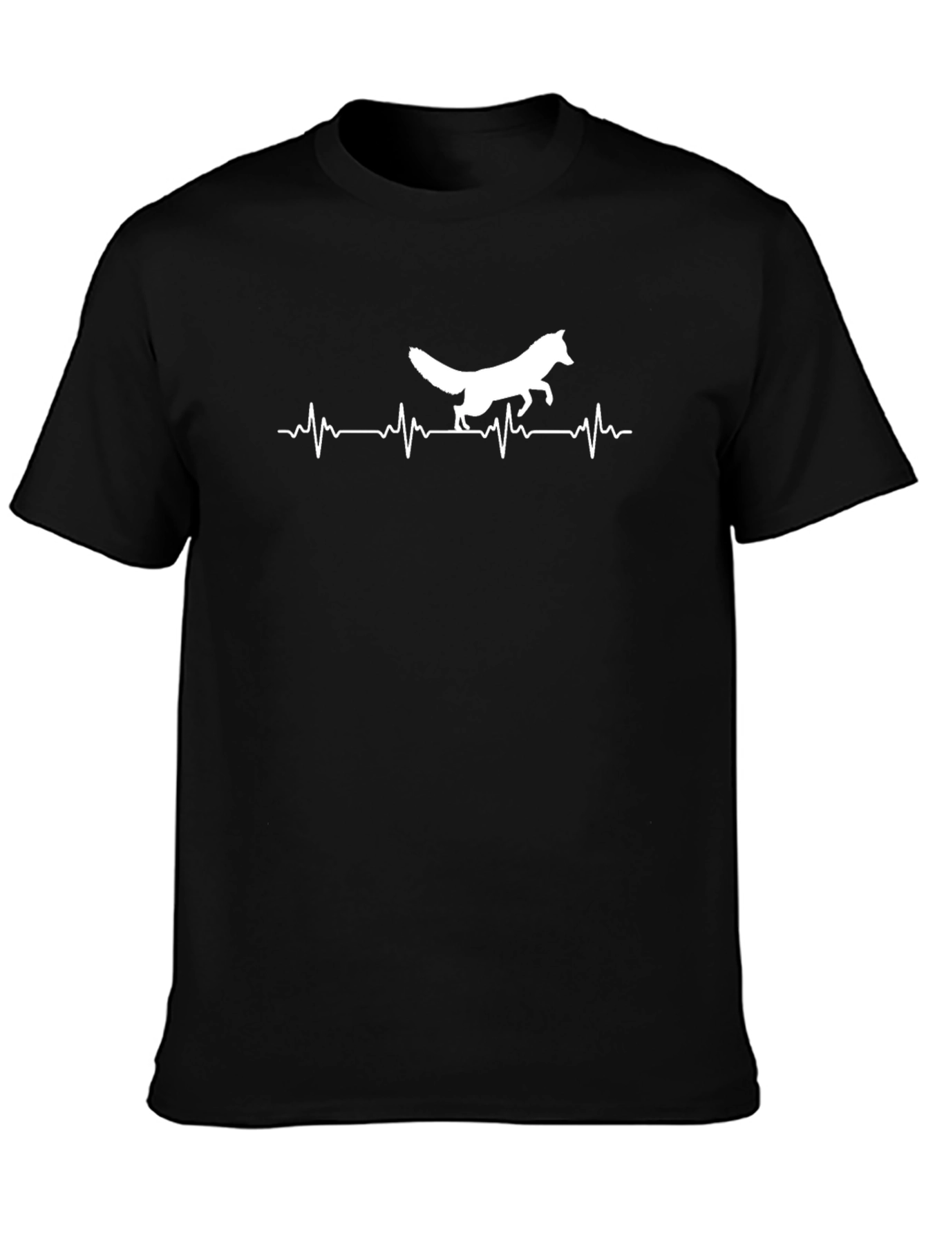 Fox Heartbeat Graphic Tee - Black