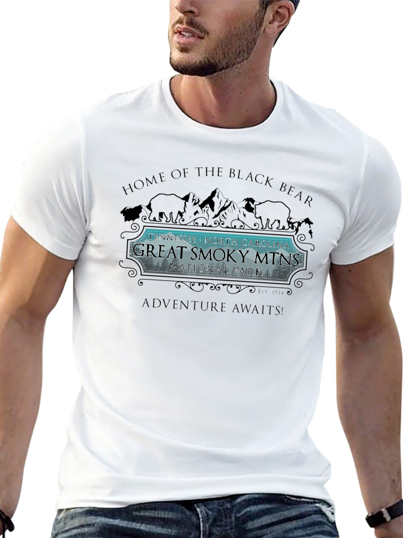 Great Smoky Mountains Black Bear T-Shirt