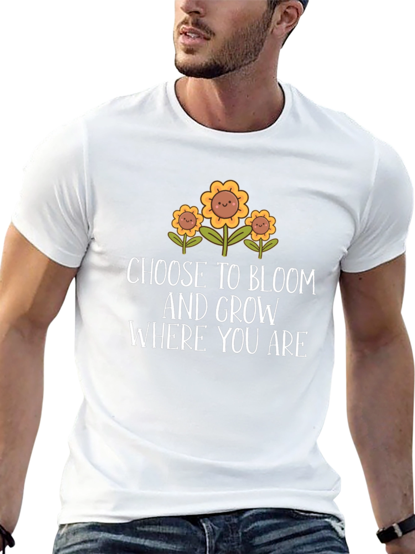 Choose to Bloom Graphic T-Shirt