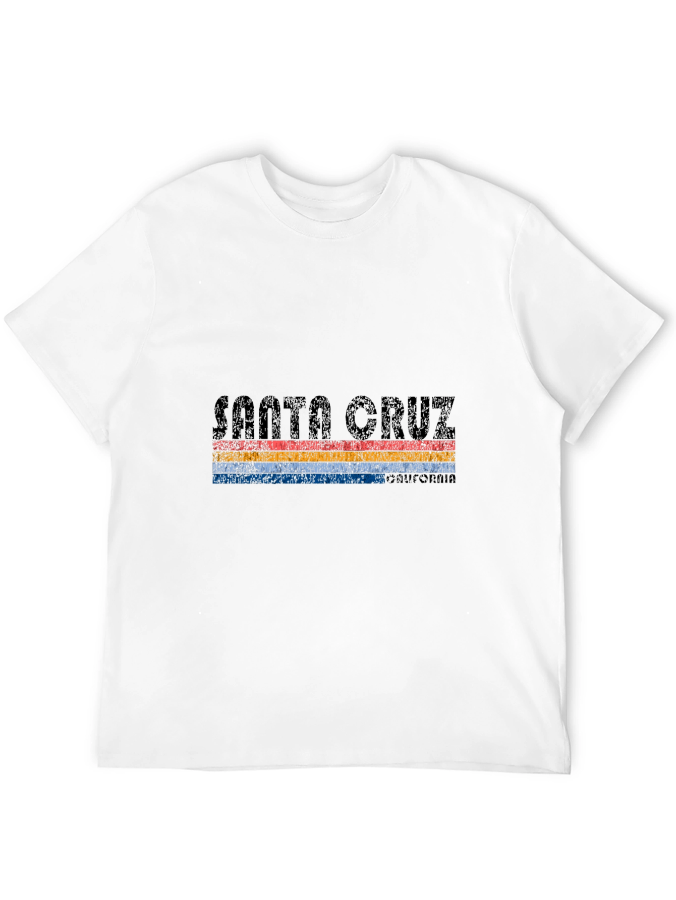 Santa Cruz Retro Striped Graphic Tee - Black