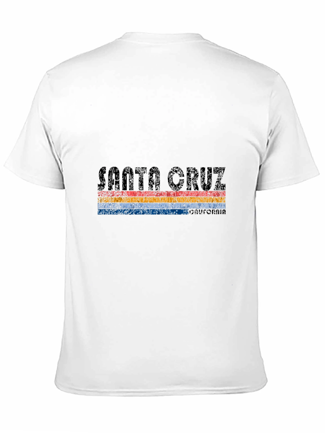 Santa Cruz Retro Striped Graphic Tee - Black