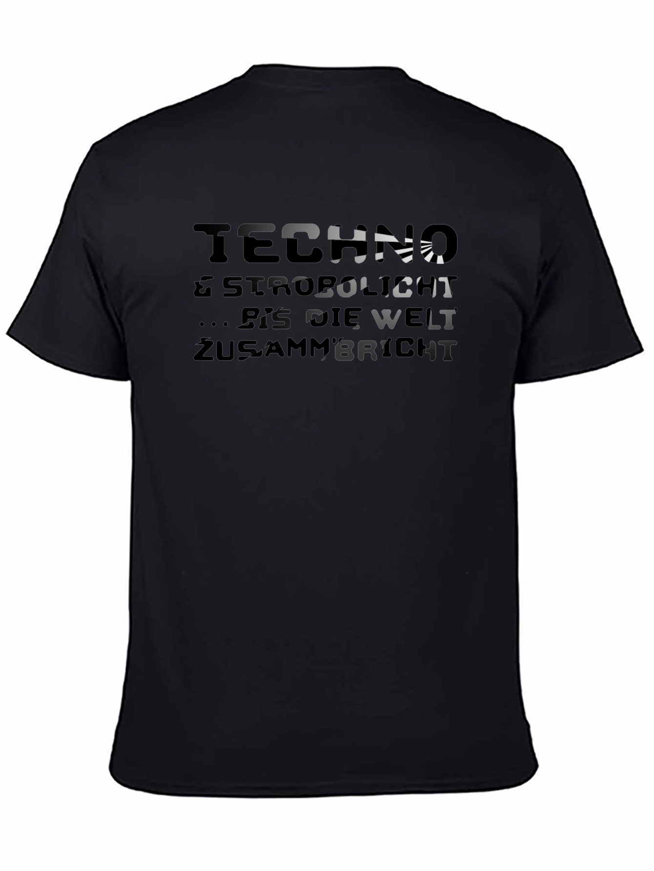 Techno Stroboscopic T-Shirt - Rave Party Ready