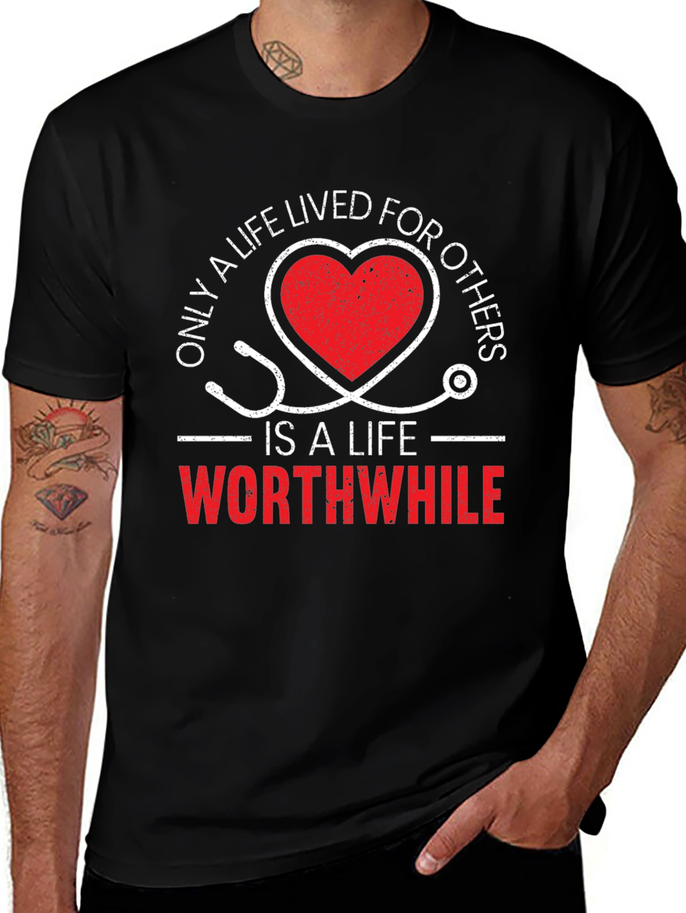Nurse Appreciation T-Shirt - Lived For Others