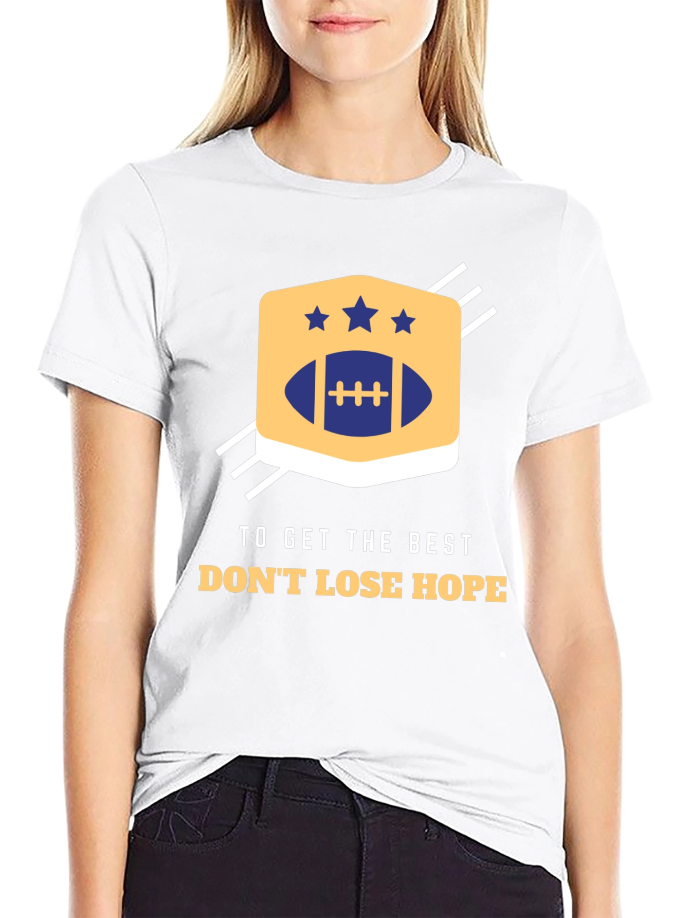 Inspirational Football Graphic Tee