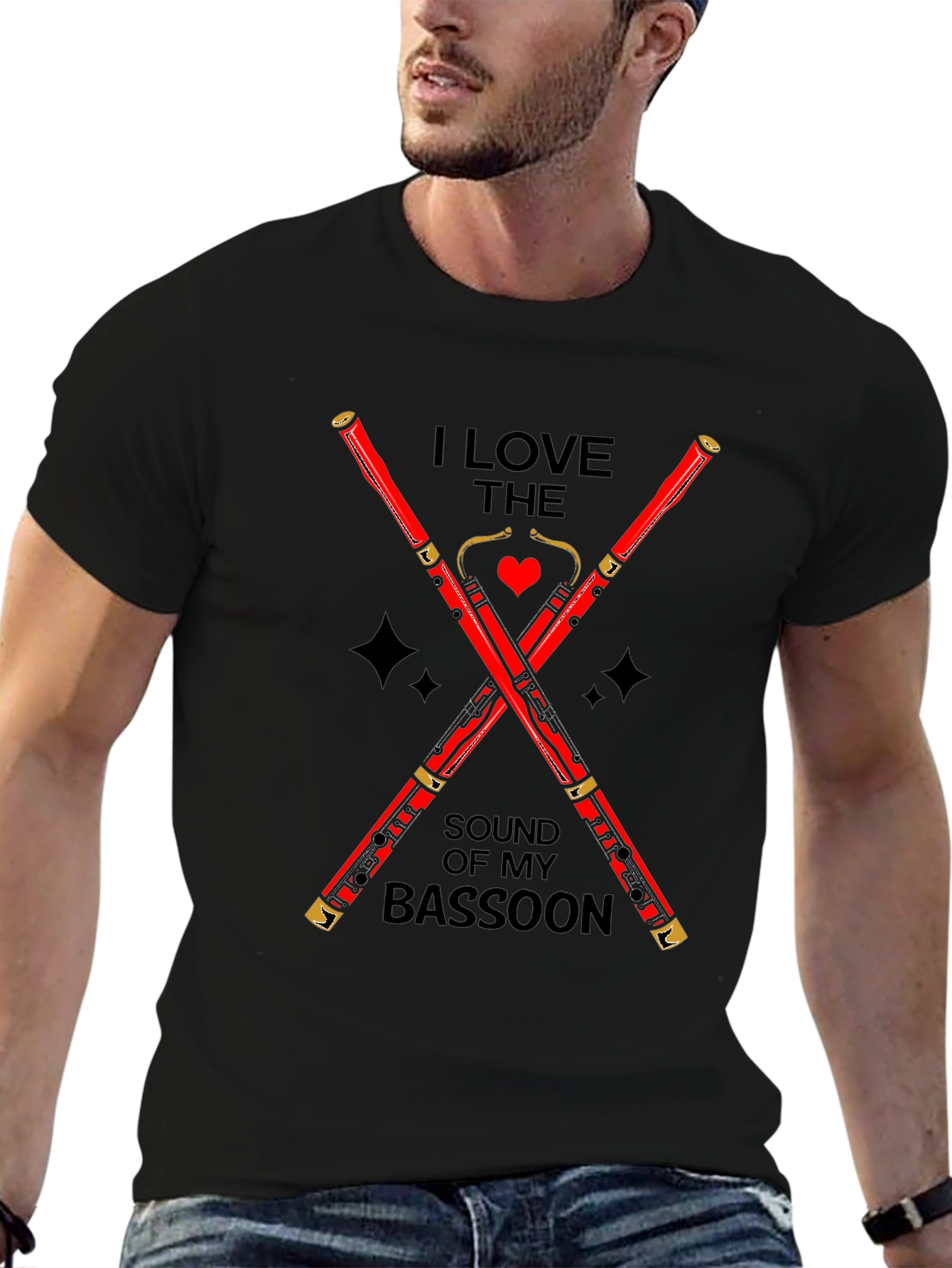 Bassoon Lover Graphic Tee