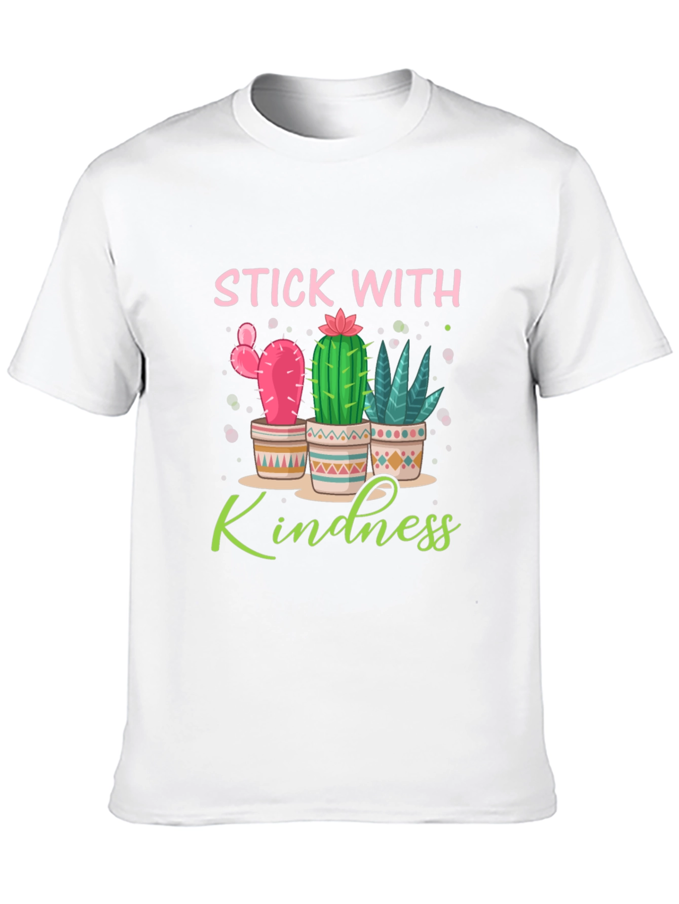 Stick With Kindness Cactus T-Shirt