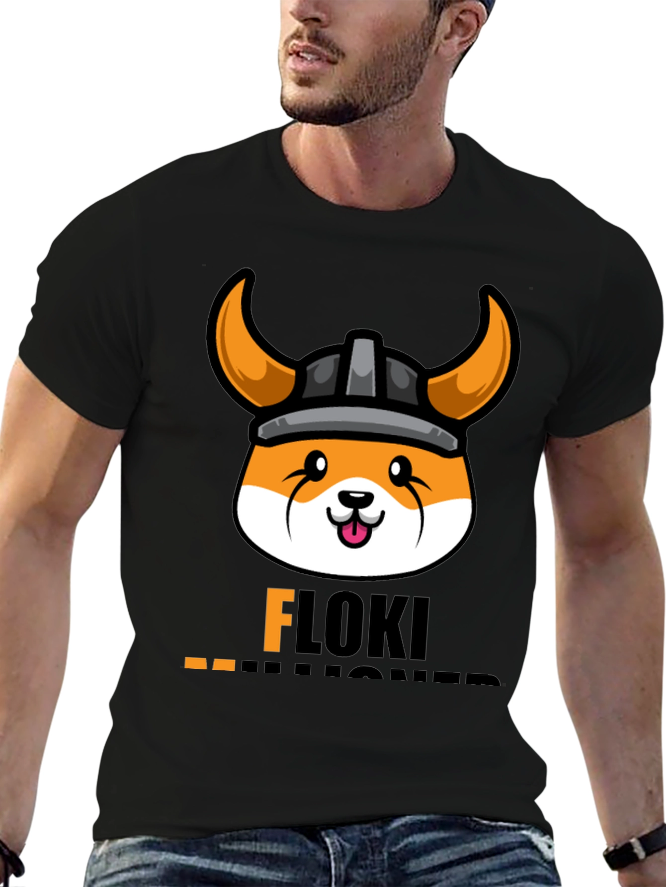 Floki Millionaire Viking Doge Graphic T-Shirt
