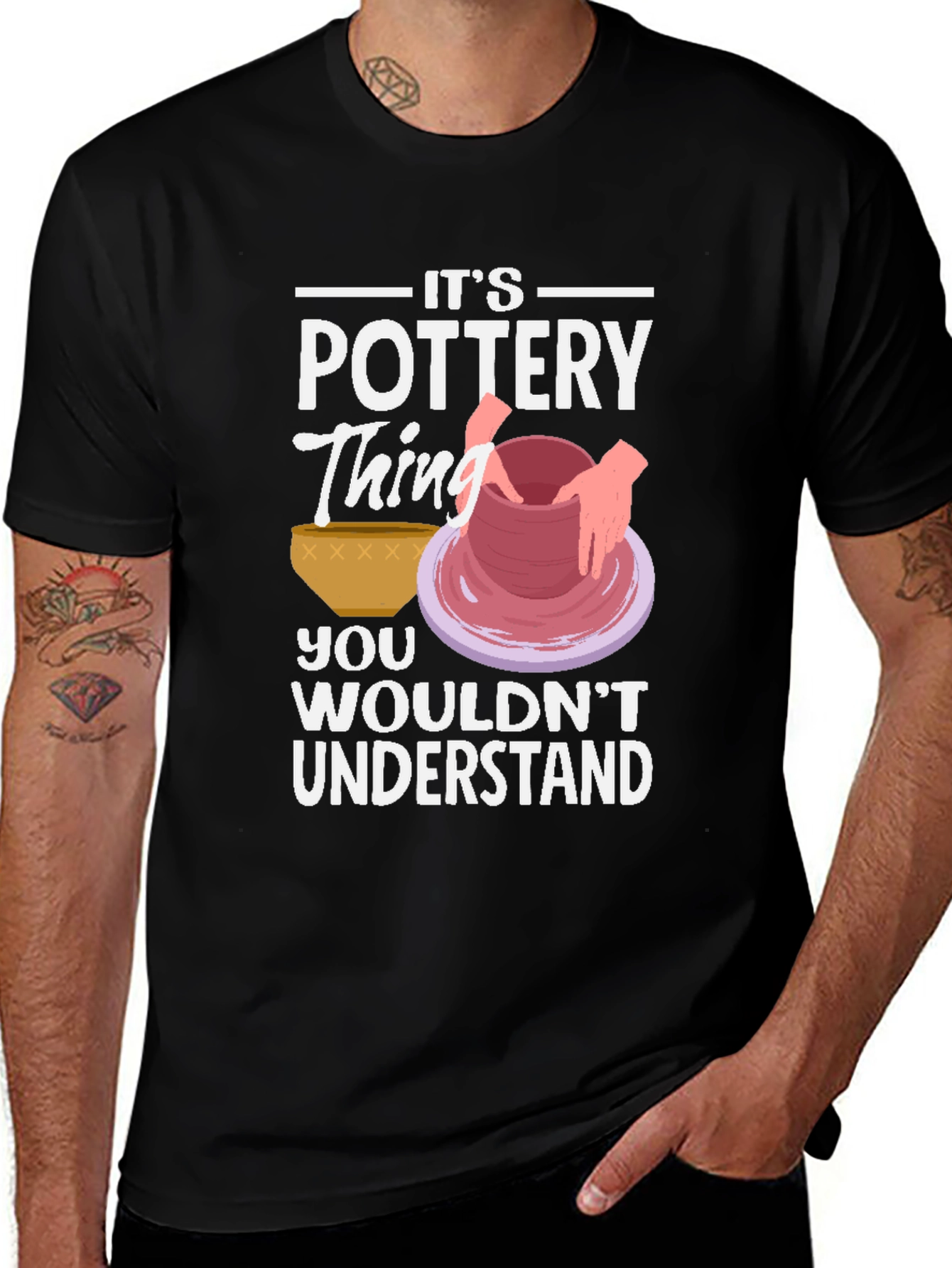 Pottery Thing Graphic T-Shirt - Unique Hobby Tee
