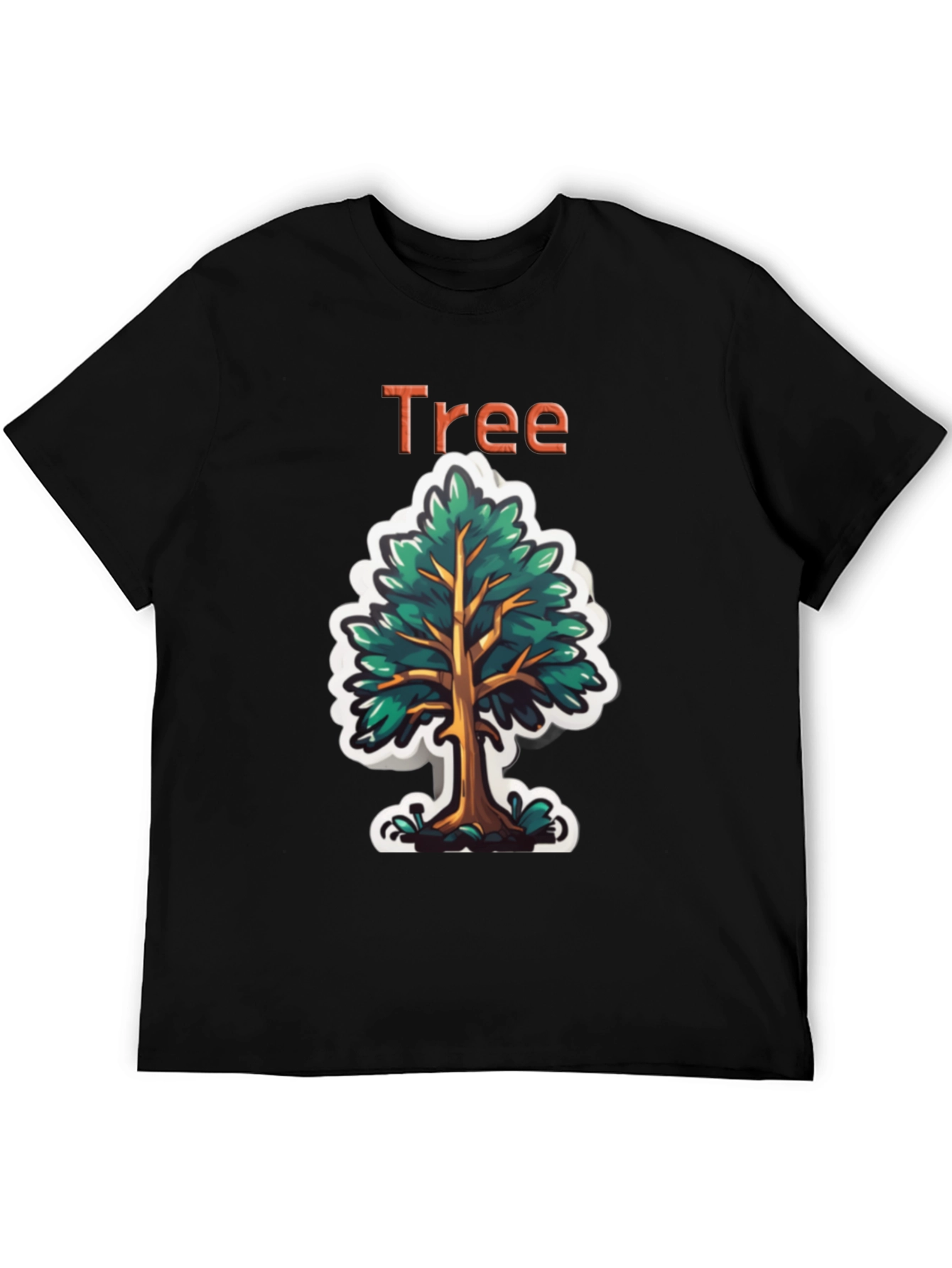 Stylish Tree Graphic Tee - Nature Inspired