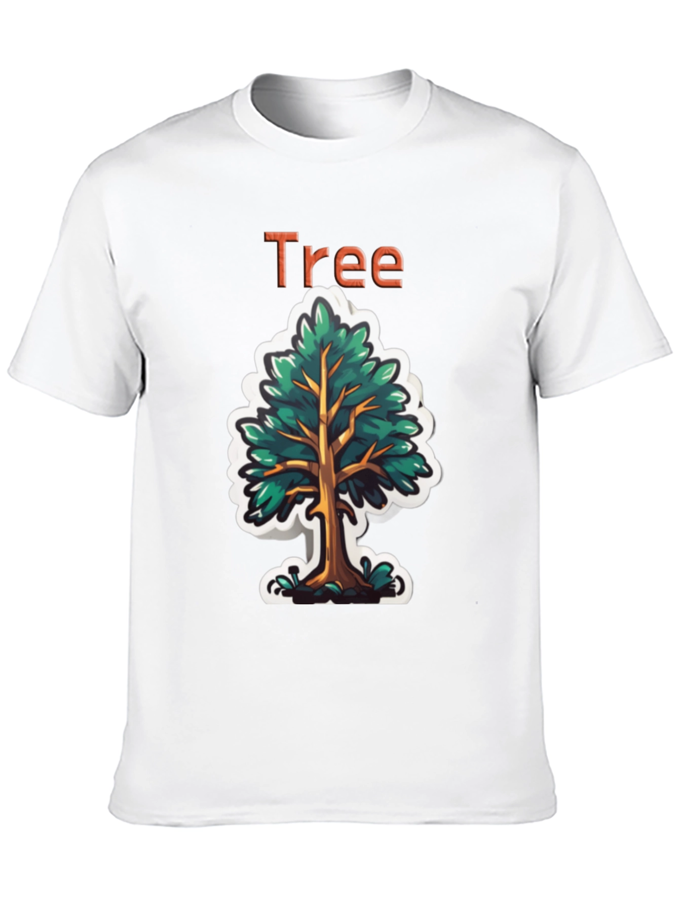 Stylish Tree Graphic Tee - Nature Inspired