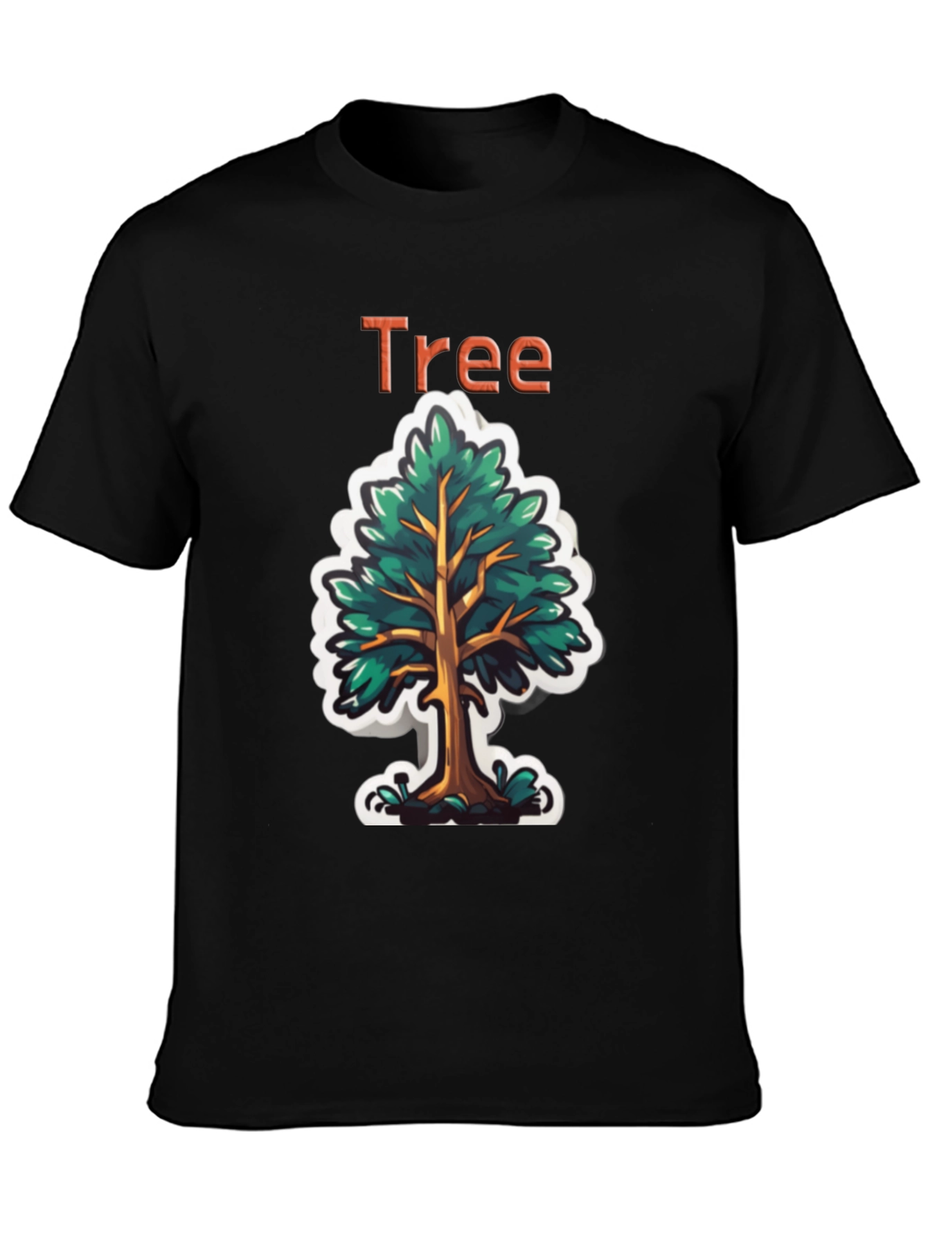 Stylish Tree Graphic Tee - Nature Inspired