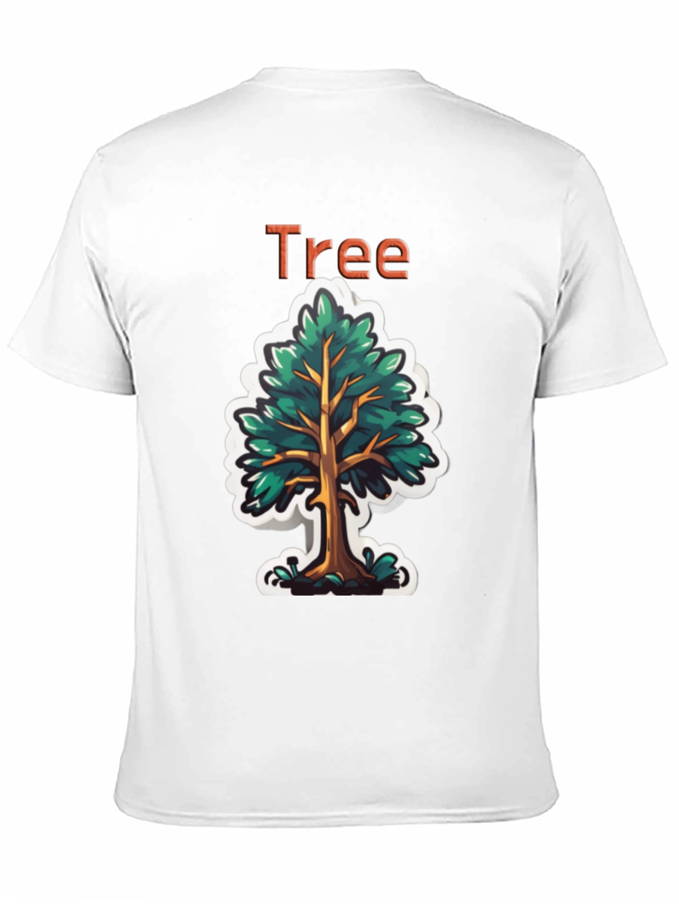 Stylish Tree Graphic Tee - Nature Inspired