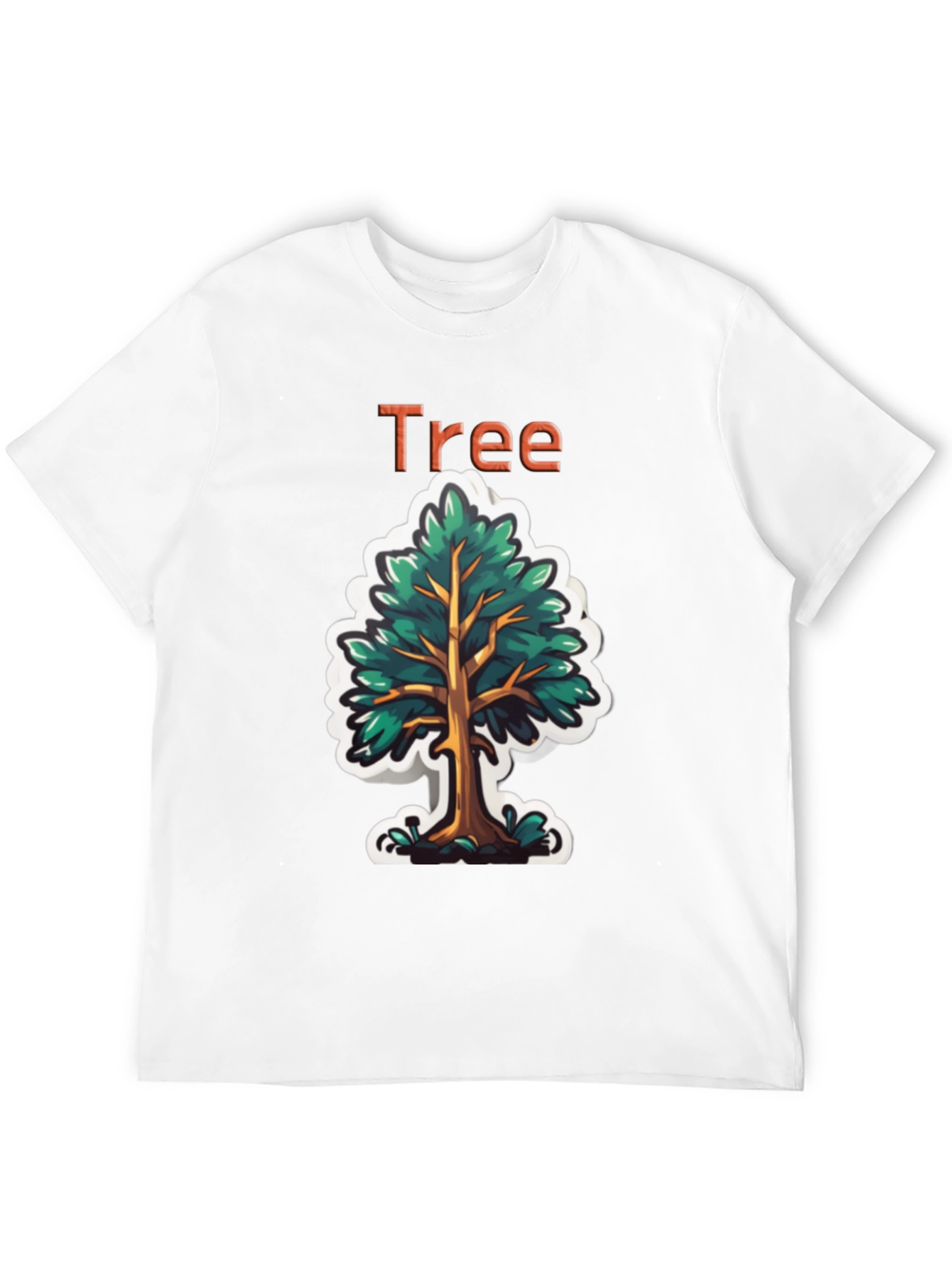 Stylish Tree Graphic Tee - Nature Inspired