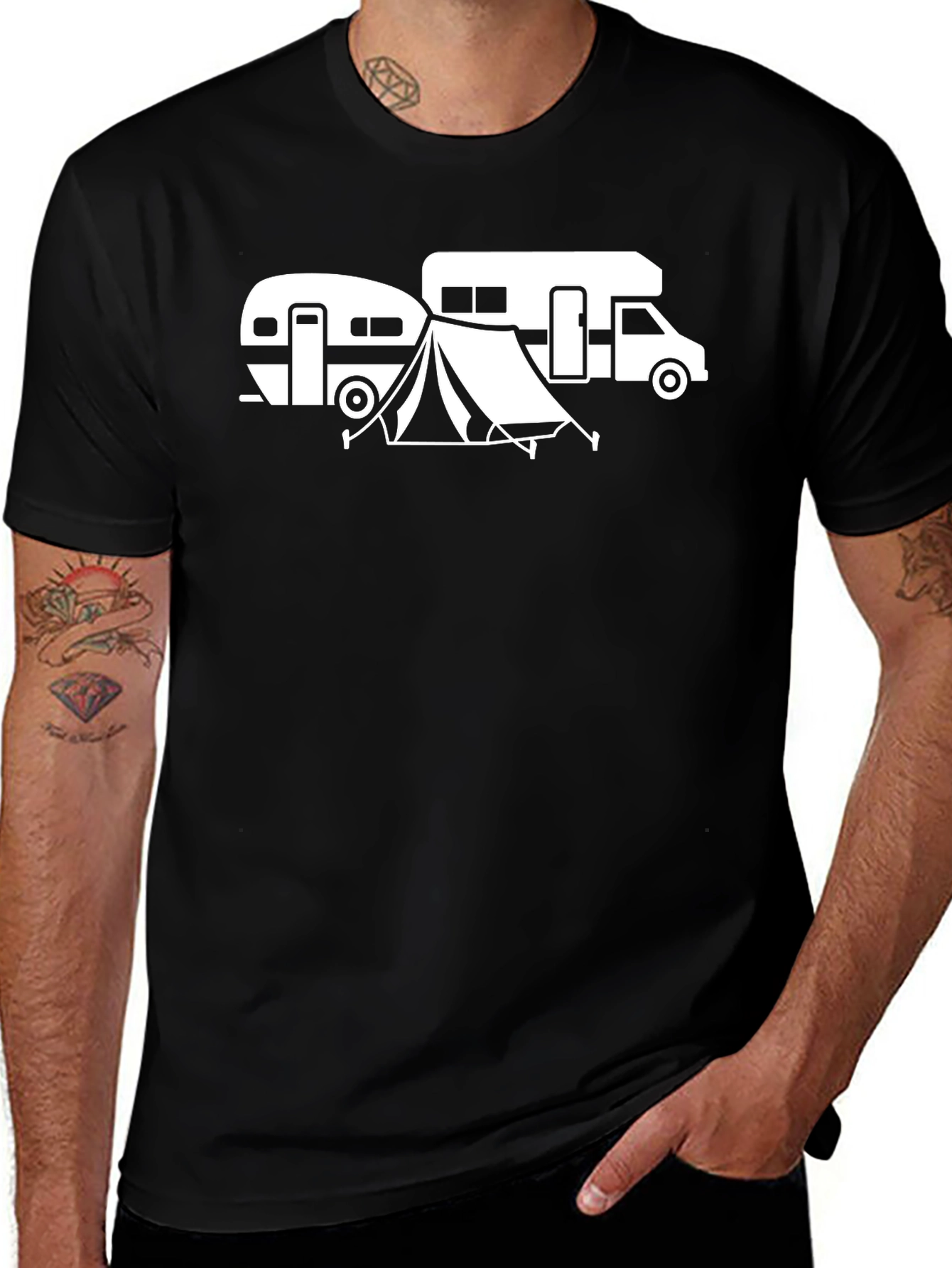 Camping T-Shirt RV Camper Tee